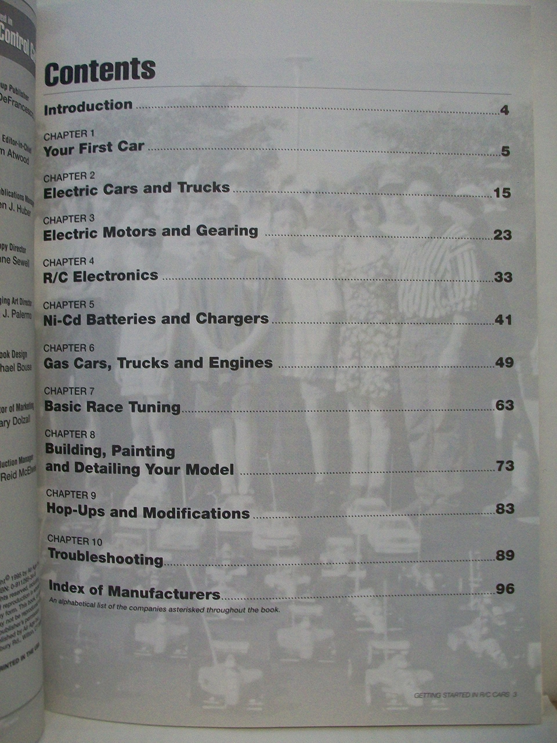Getting Started in Radio Control Cars,Used