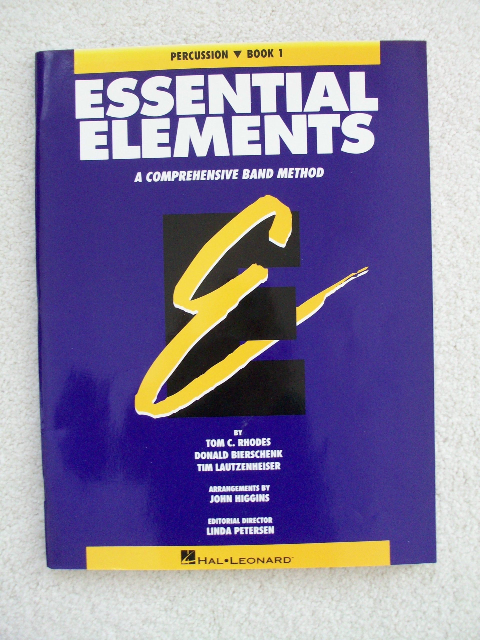 Essential Elements: A Comprehensive Band Method  Percussion,Used