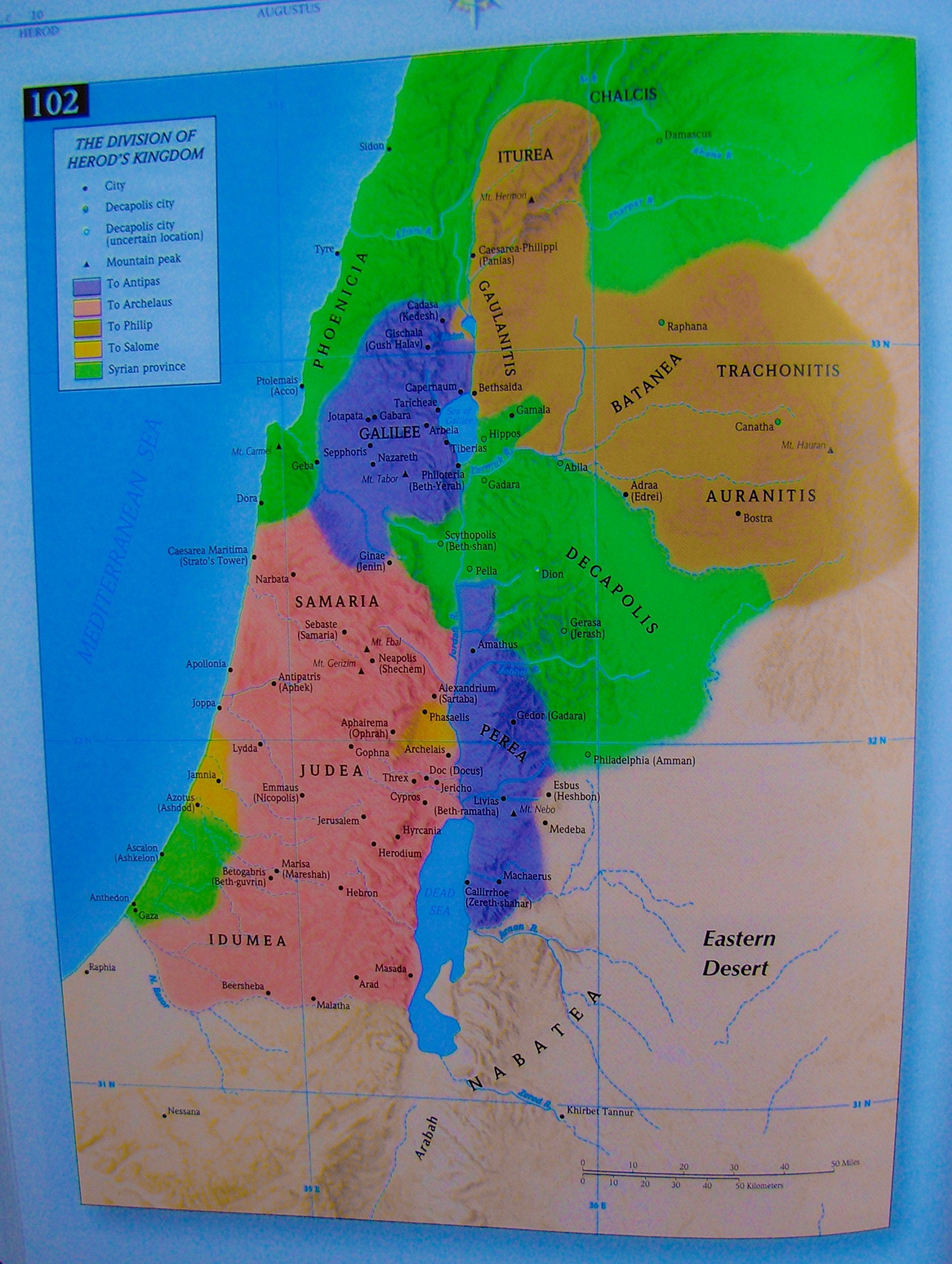 Holman Bible Atlas: A Complete Guide to the Expansive Geography of Biblical History,Used