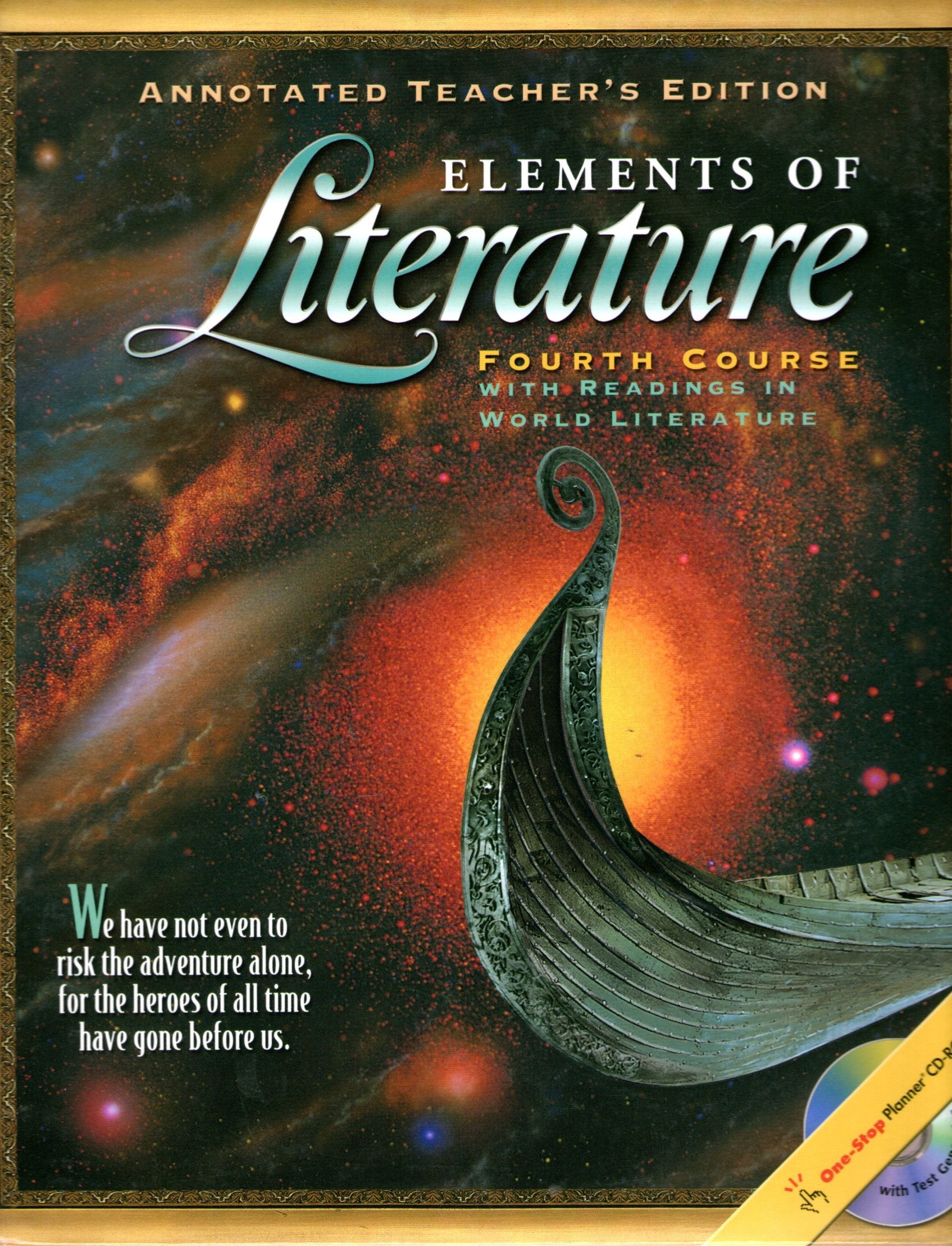 Elements of Literature, Grade 10, Annotated Teacher's Edition,Used