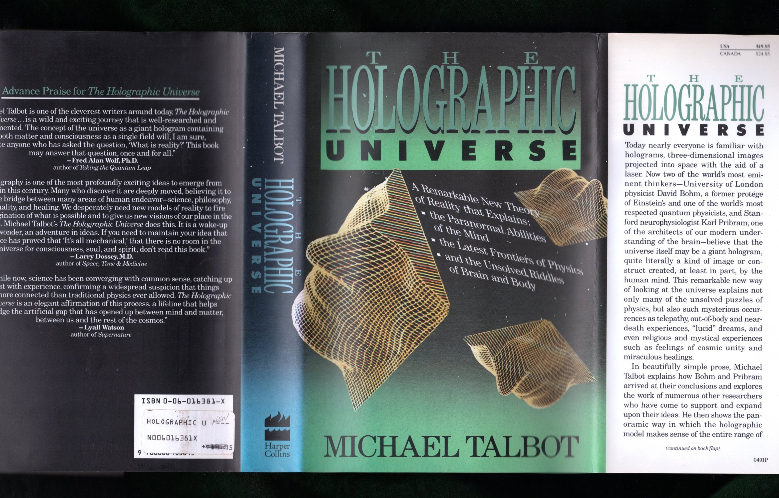 Holographic Universe,Used