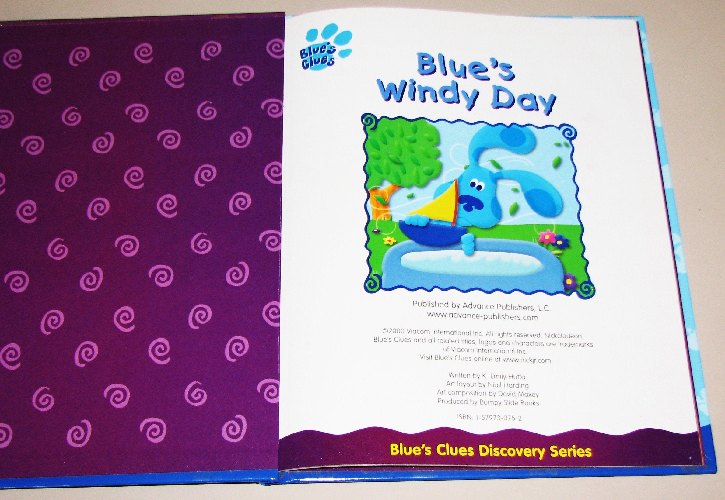 Blue's windy day (Blue's clues discovery series),Used