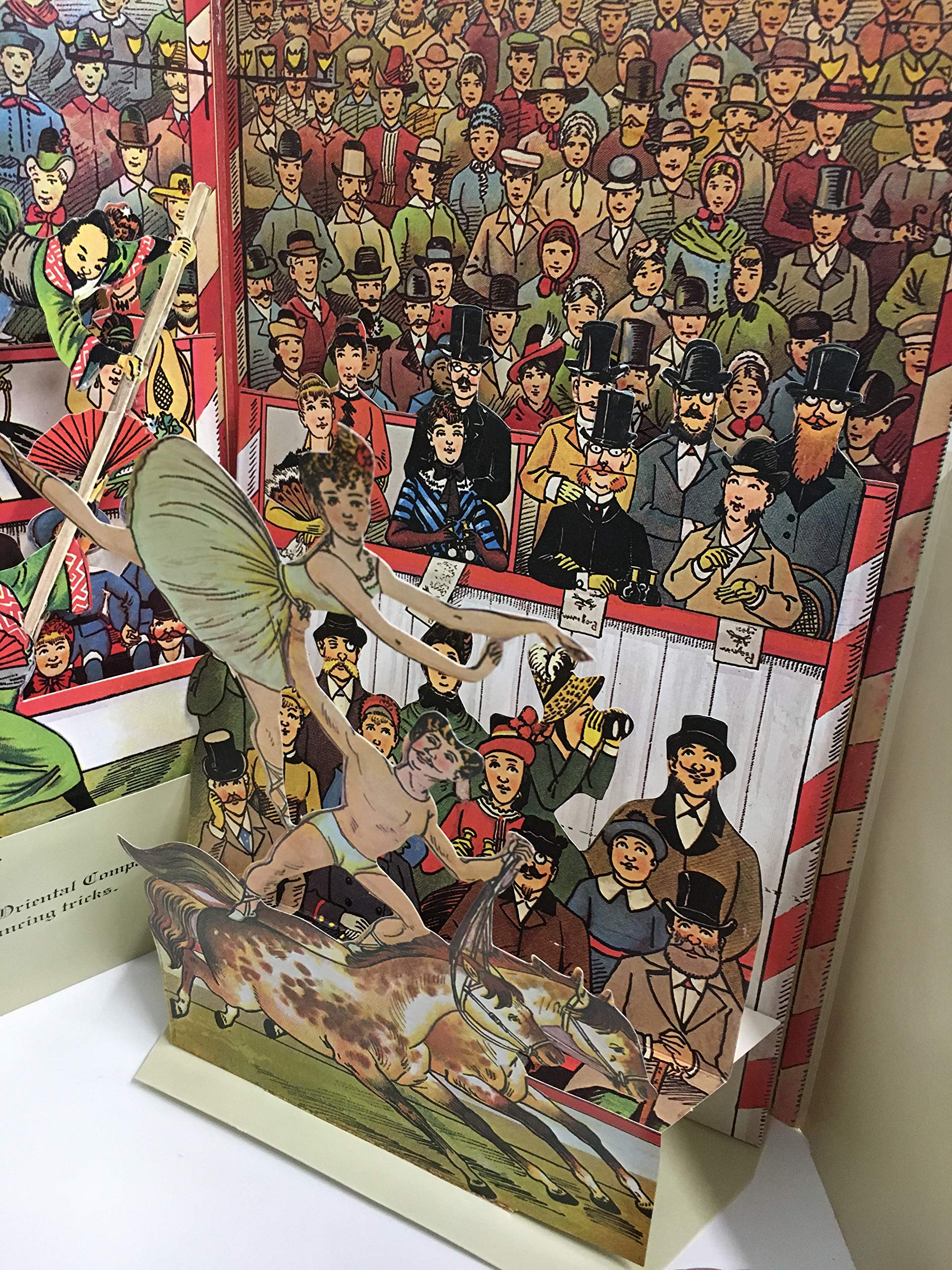 Lothar Meggendorfer's International circus: A reproduction of the antique popup book,Used