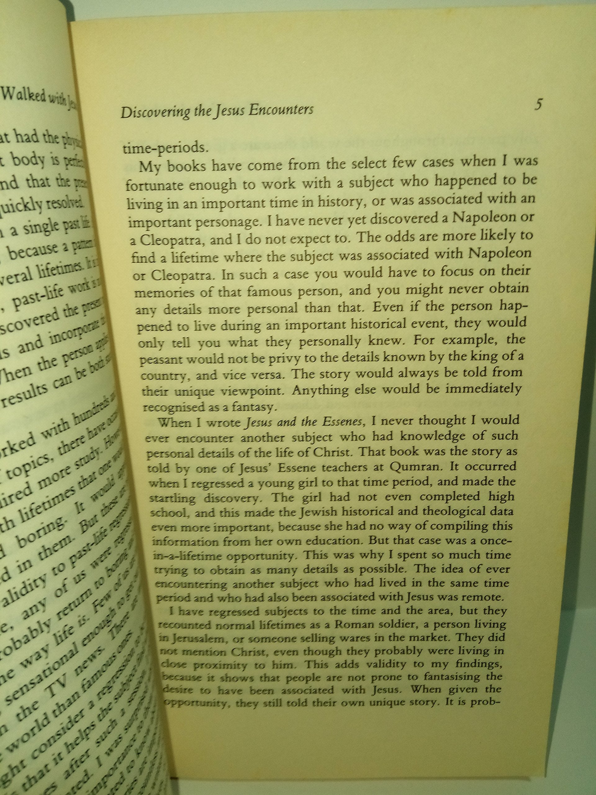 They Walked With Jesus: Past Life Experience With Christ,Used