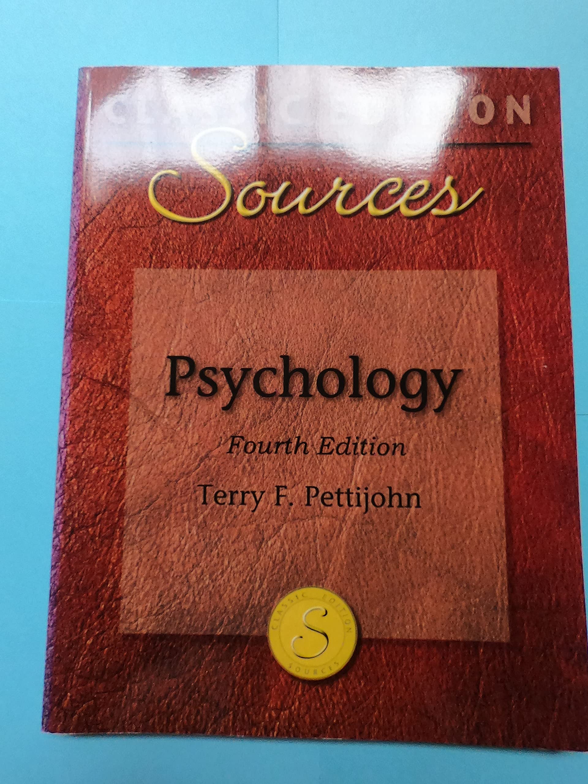 Classic Edition Sources: Psychology,New