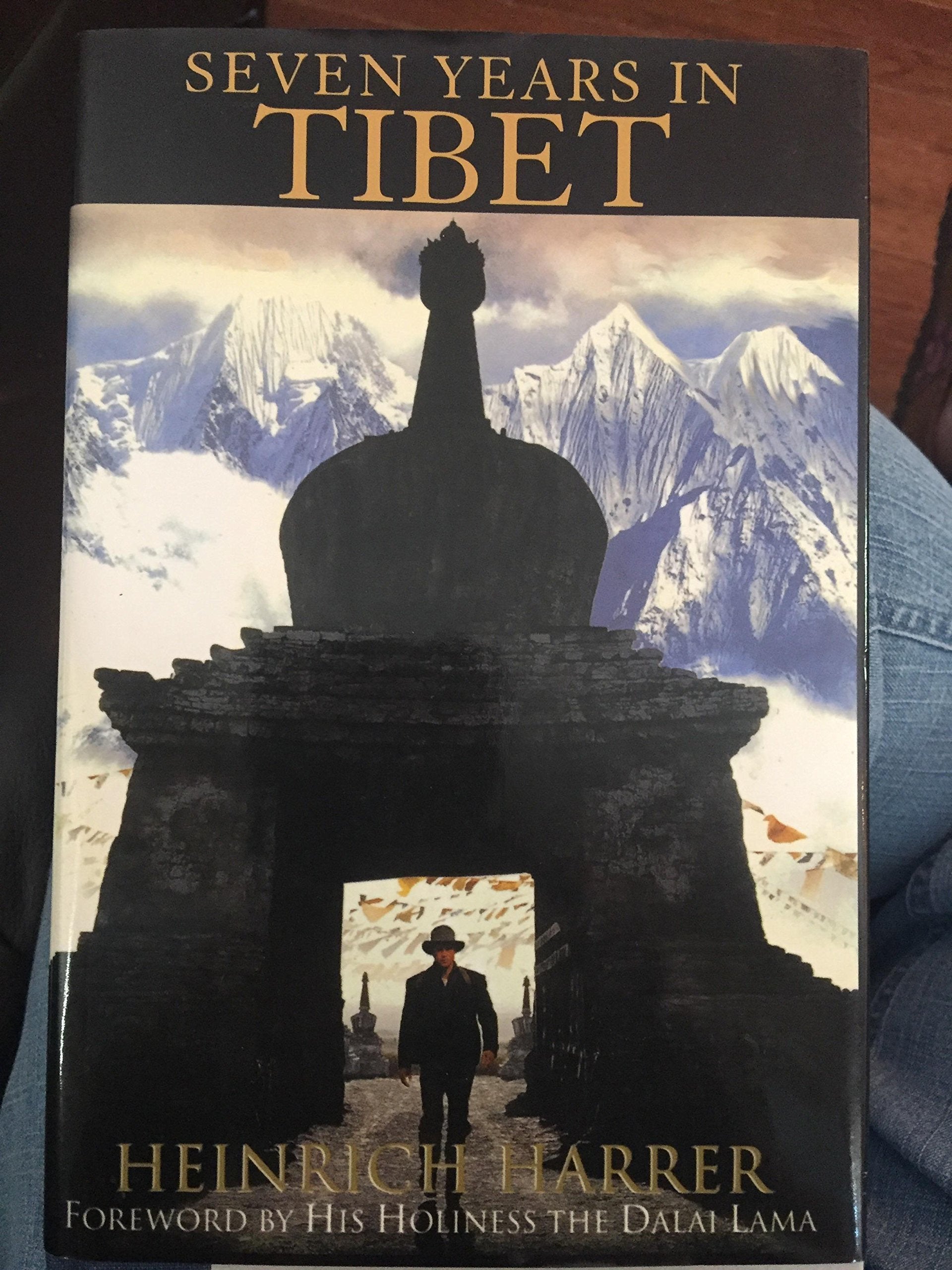 Seven Years In Tibet (G K Hall Large Print Book Series),Used