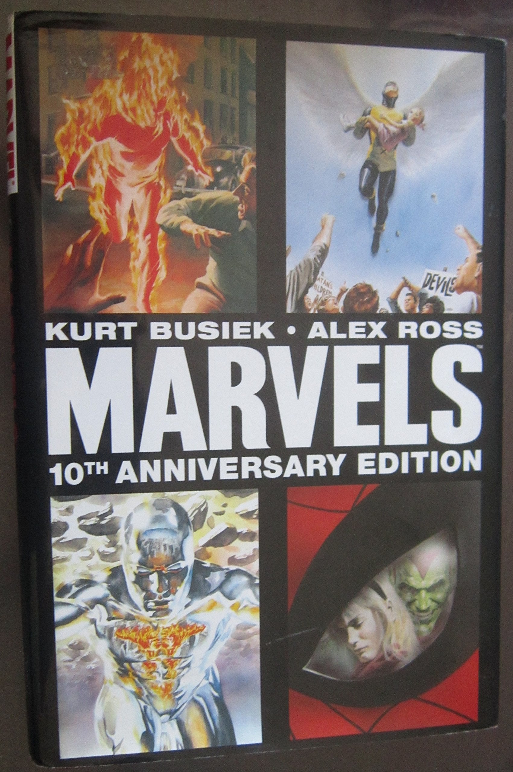 Marvels 10Th Anniversary Hc (Marvel Heroes)-new