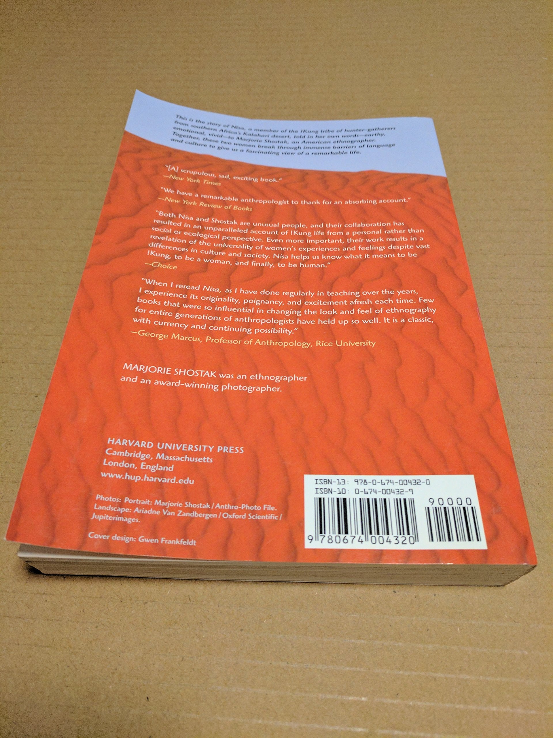 Nisa: The Life and Words of a !Kung Woman,Used