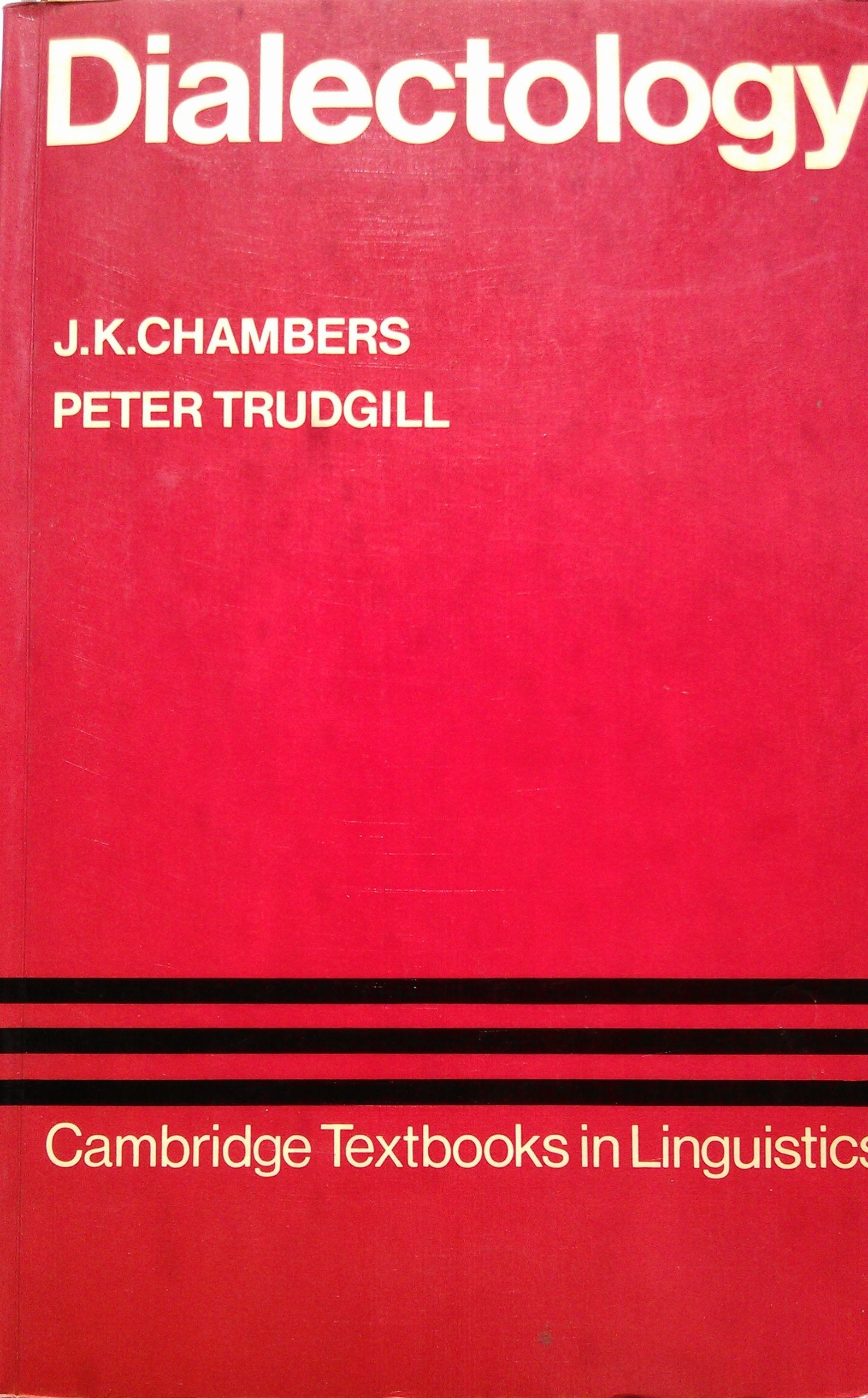Dialectology (Cambridge Textbooks In Linguistics),Used