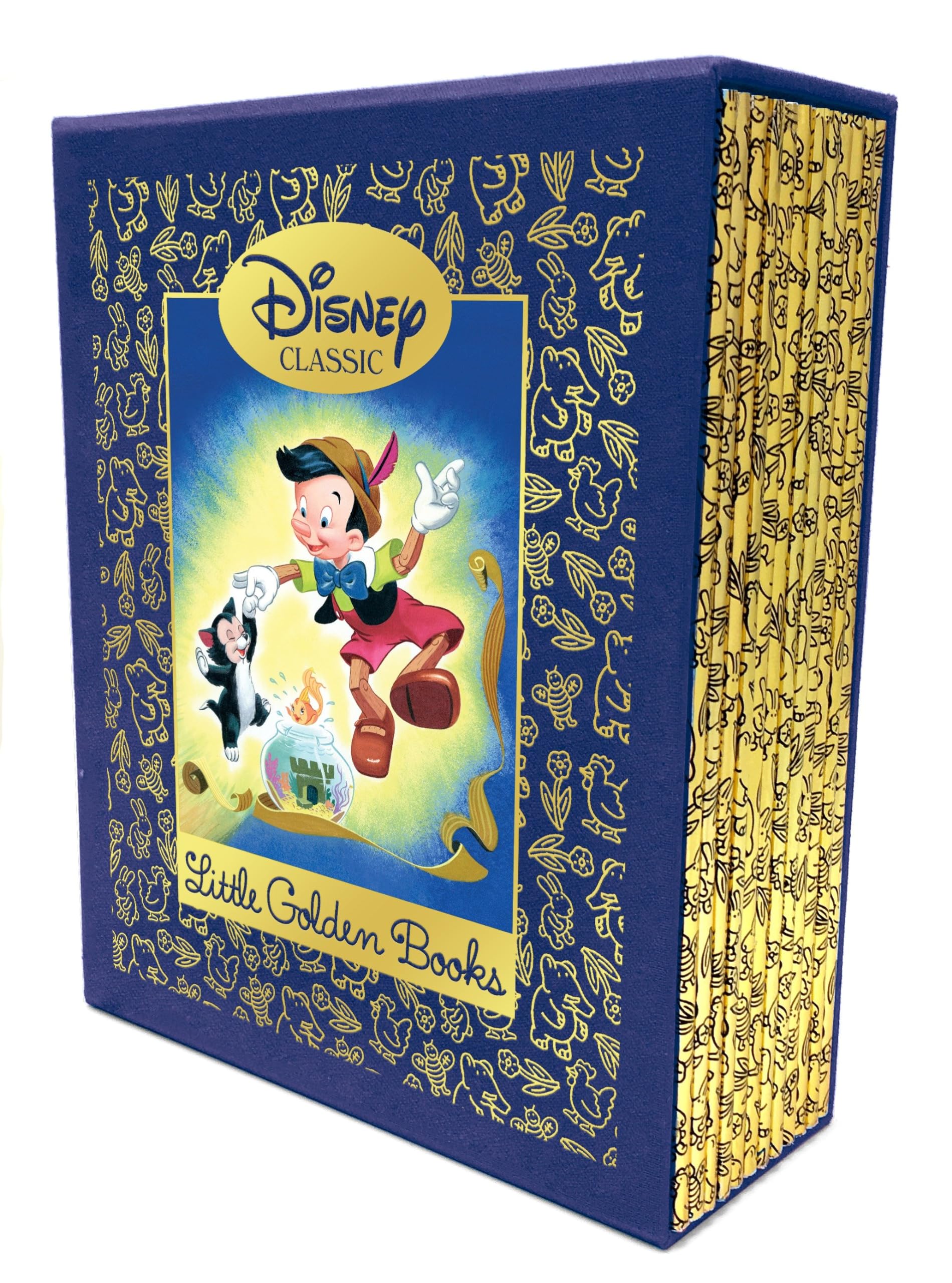 12 Beloved Disney Classic Little Golden Books (Boxed Set),New