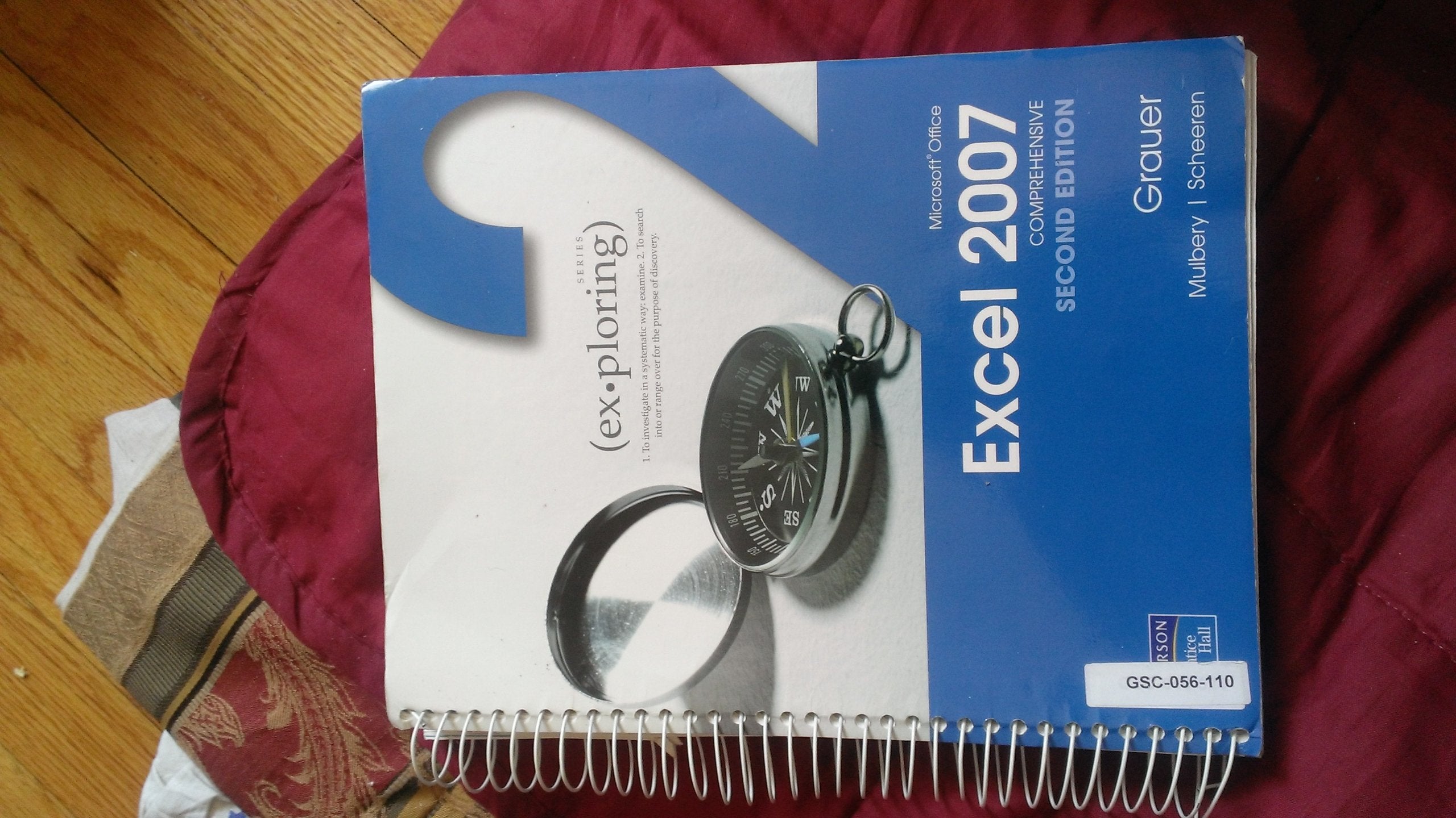 Exploring Microsoft Office Excel 2007,Used