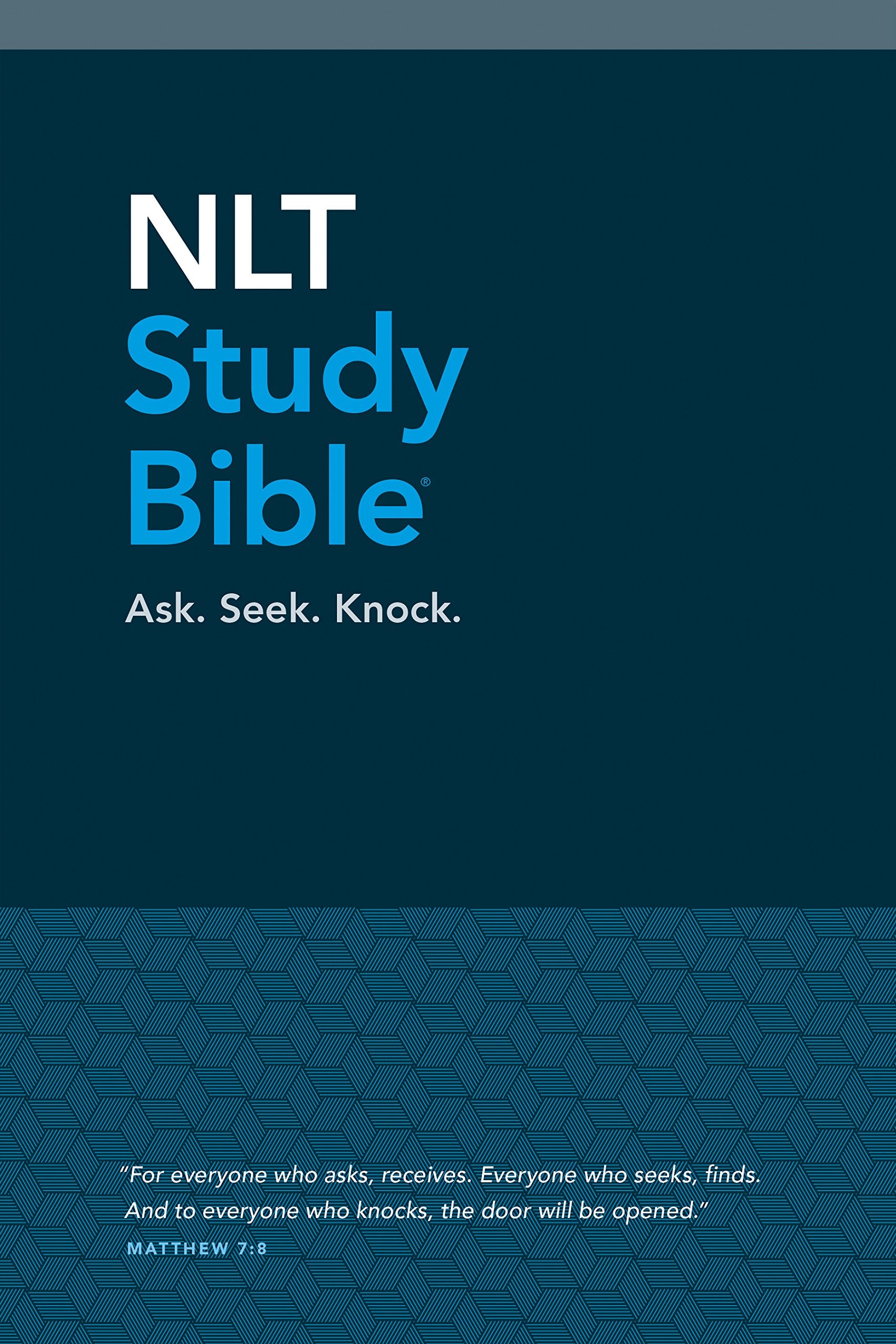NLT Study Bible (Hardcover Cloth, Blue, Red Letter),New
