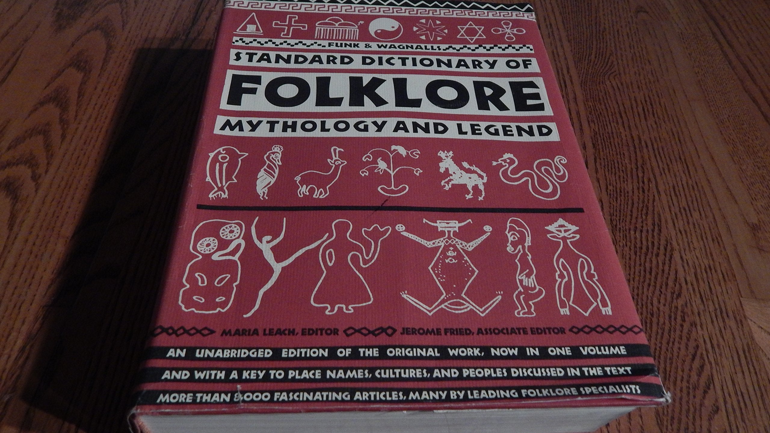 Funk & Wagnalls Standard Dictionary Of Folklore, Mythology And Legend,Used