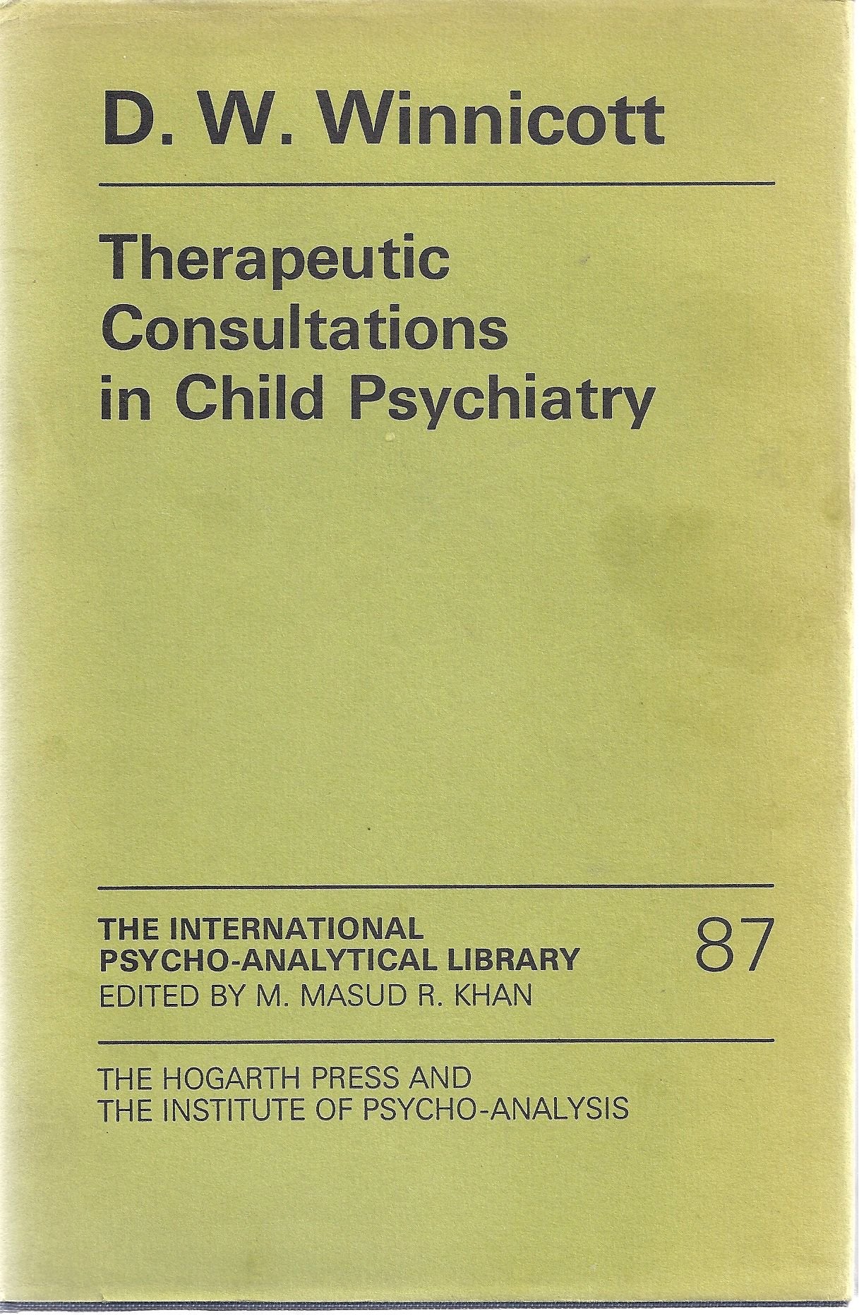 THERAPEUTIC CONSULTNS CH,Used
