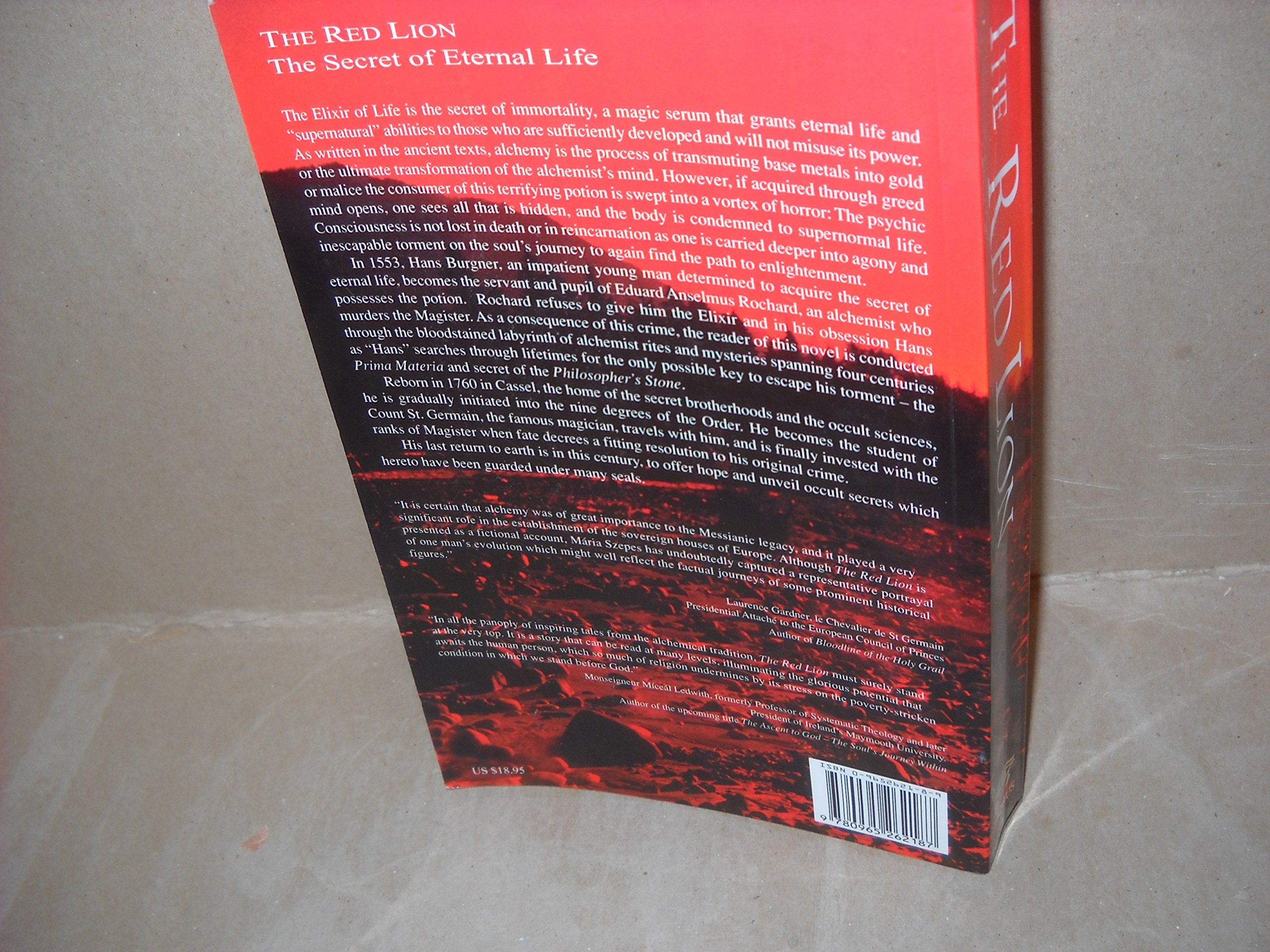 The Red Lion: The Elixir of Eternal Life,Used