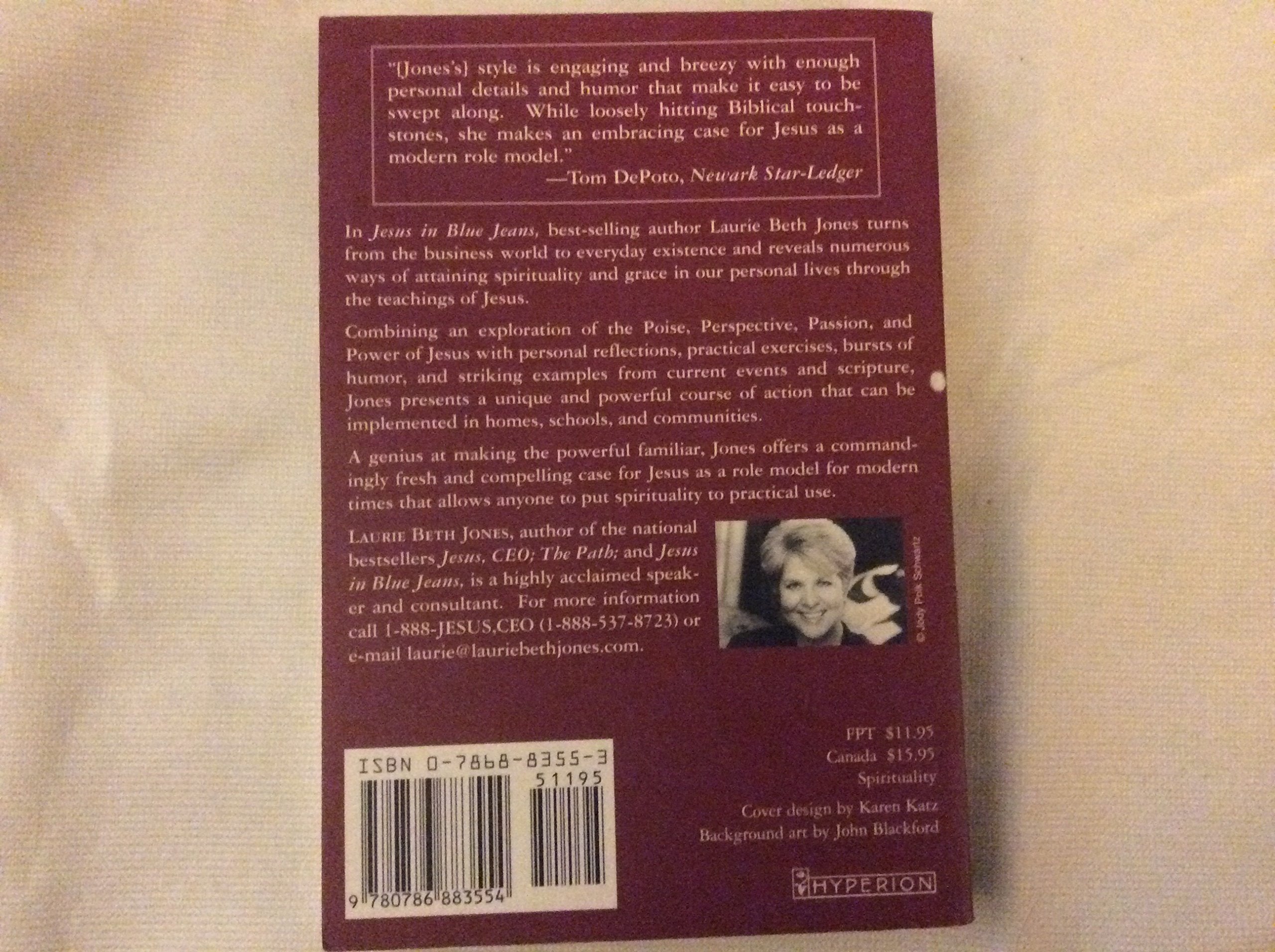 Jesus In Blue Jeans: A Practical Guide To Everyday Spirituality,New