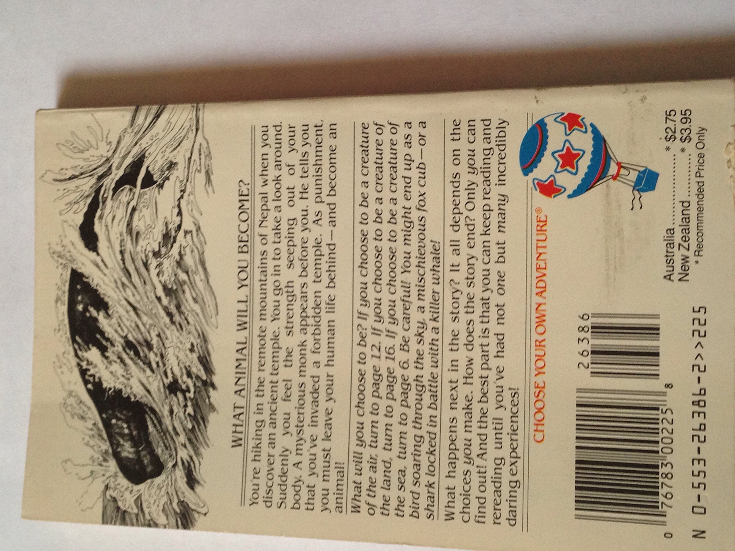 You Are a Shark (Choose Your Own Adventure #45),Used