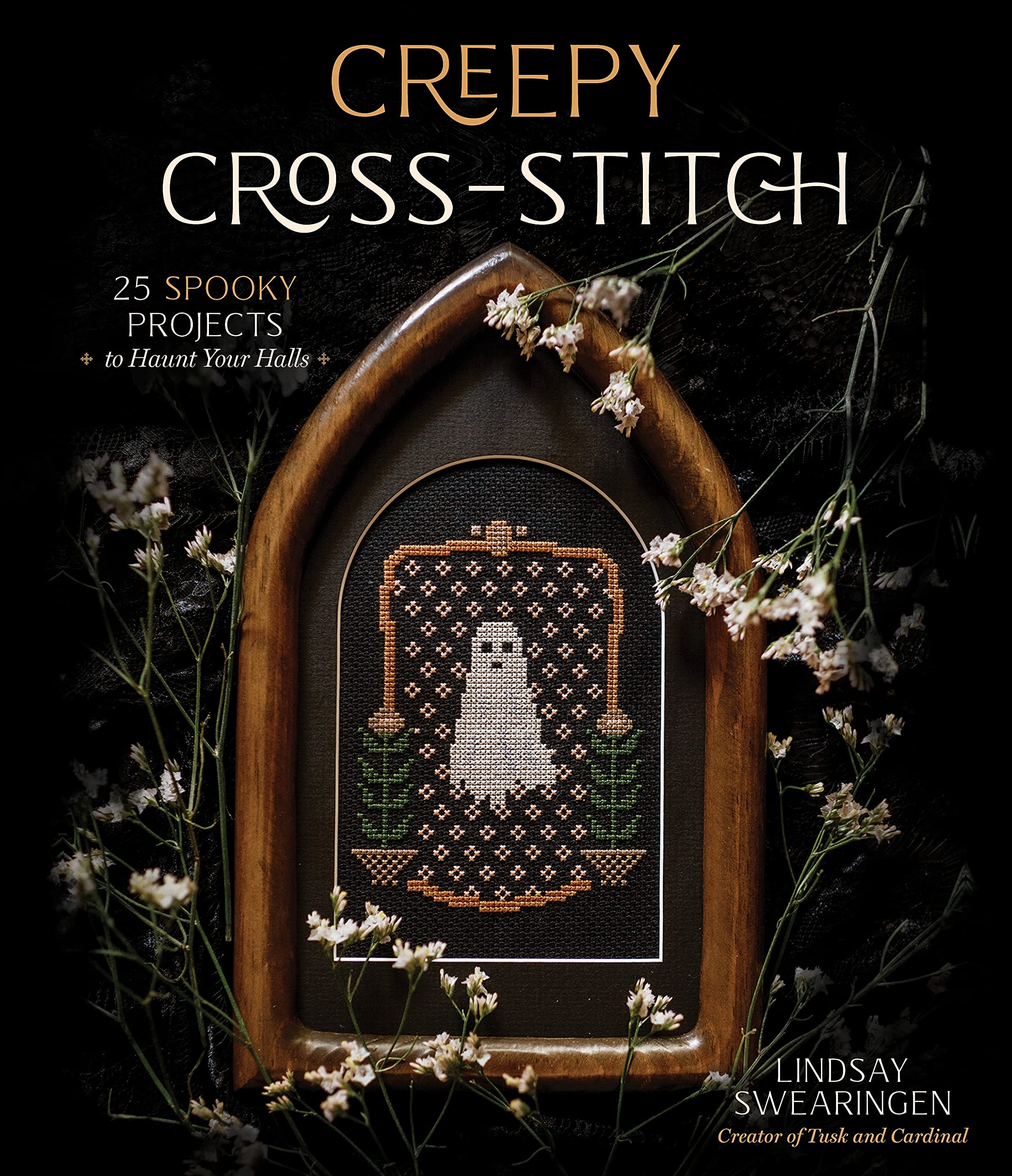 Creepy Crossstitch: 25 Spooky Projects To Haunt Your Halls,Used