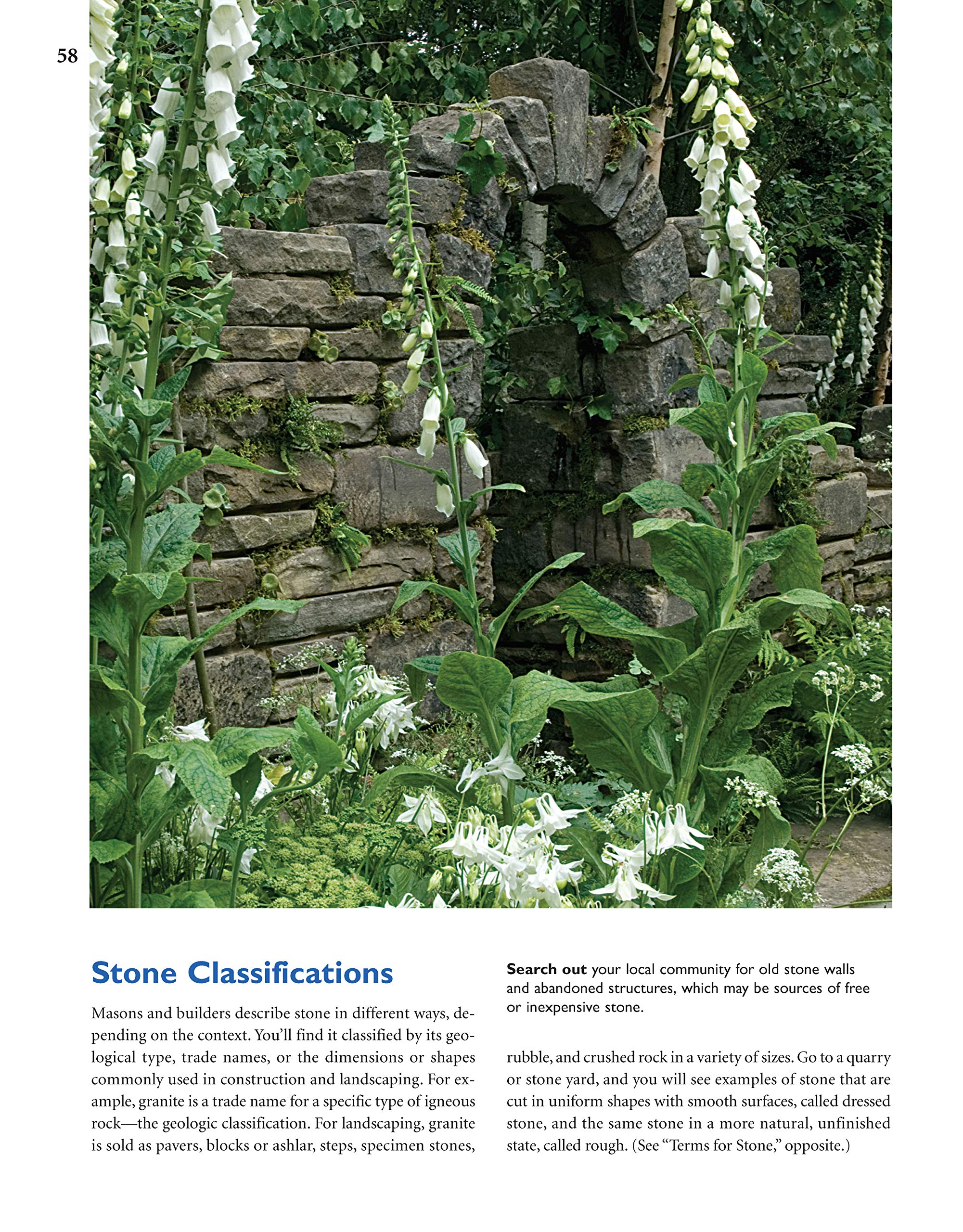 Landscaping with Stone, 2nd Edition: Create Patios, Walkways, Walls, and Other Landscape Features (Creative Homeowner) Over 300 ,Used