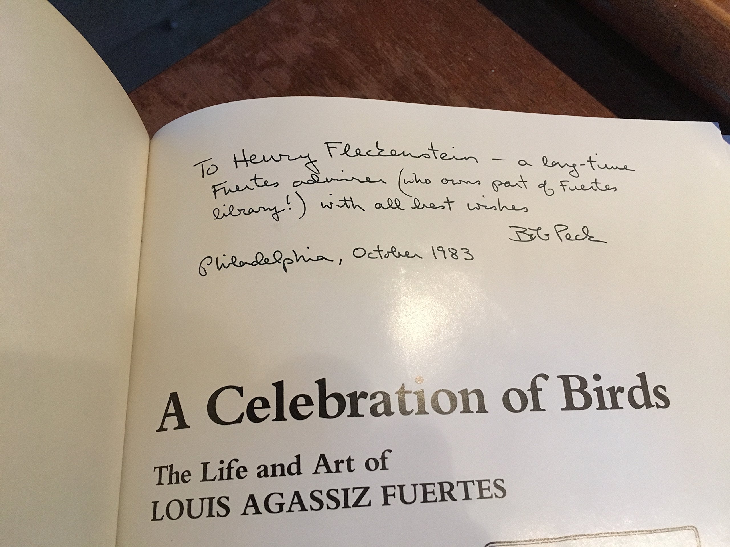A Celebration of Birds: The Life and Art of Louis Agassiz Fuertes,Used