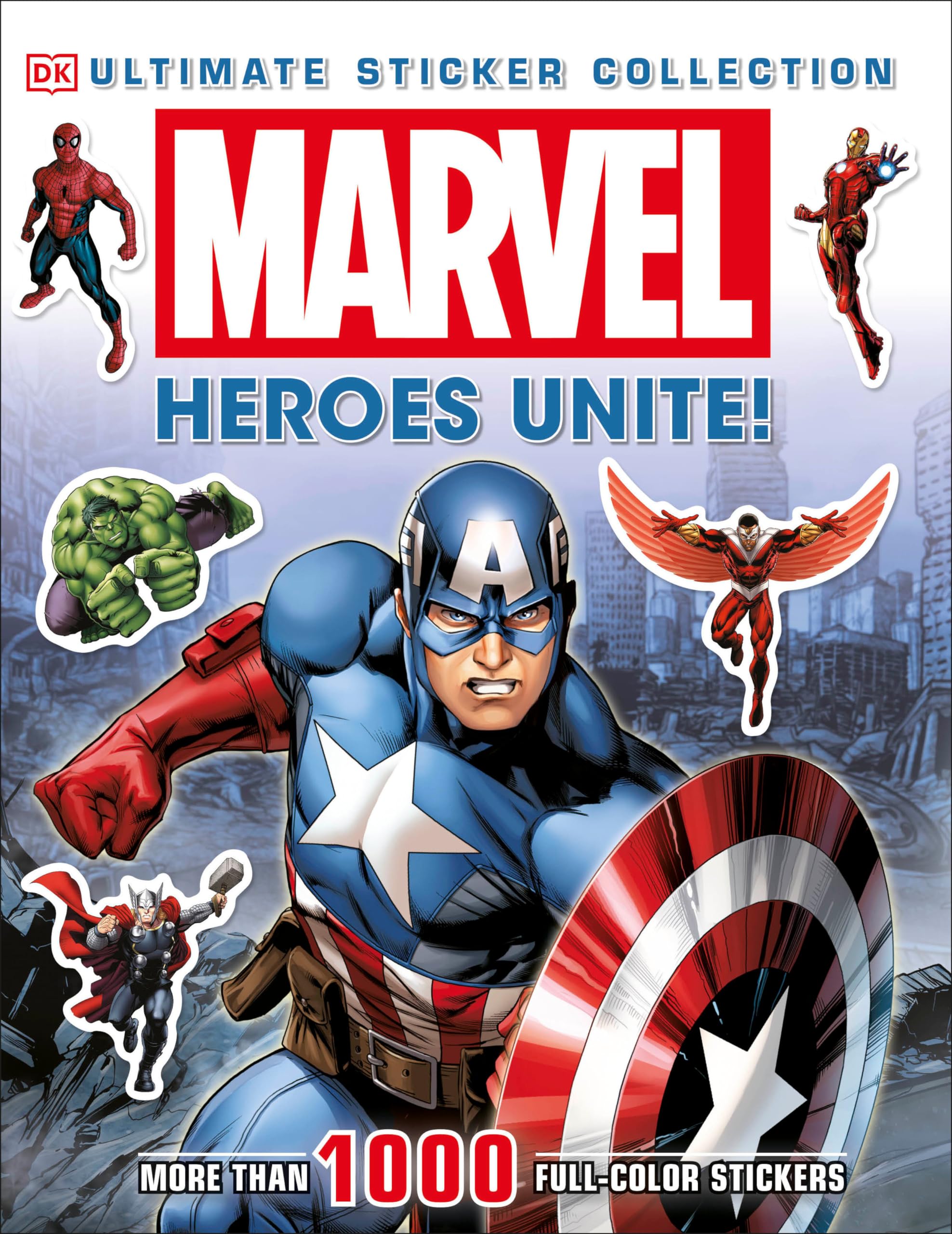 Ultimate Sticker Collection: Marvel: Heroes Unite!: More Than 1,000 Reusable FullColor Stickers,New