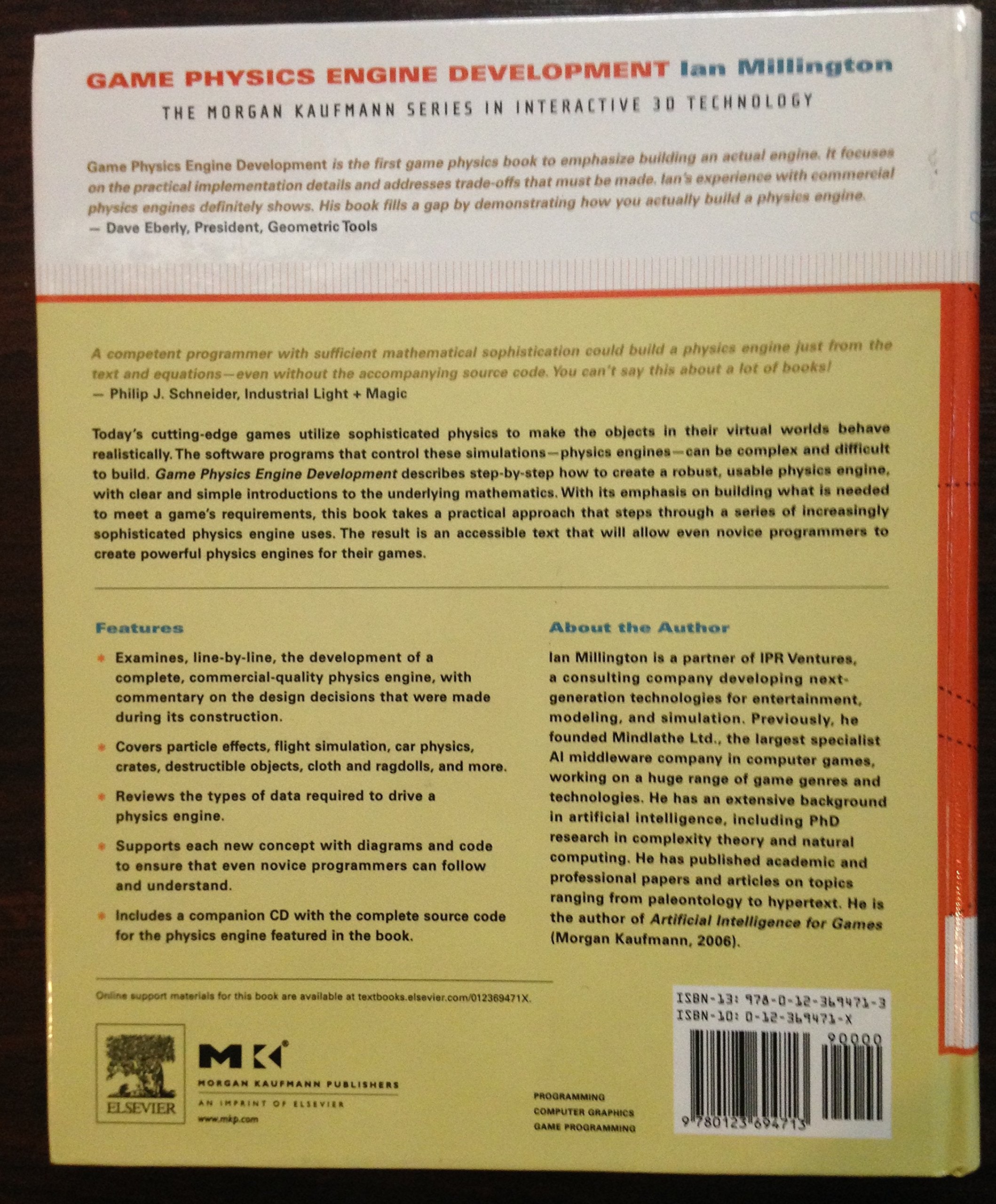 Game Physics Engine Development (Series In Interactive 3D Technology),Used