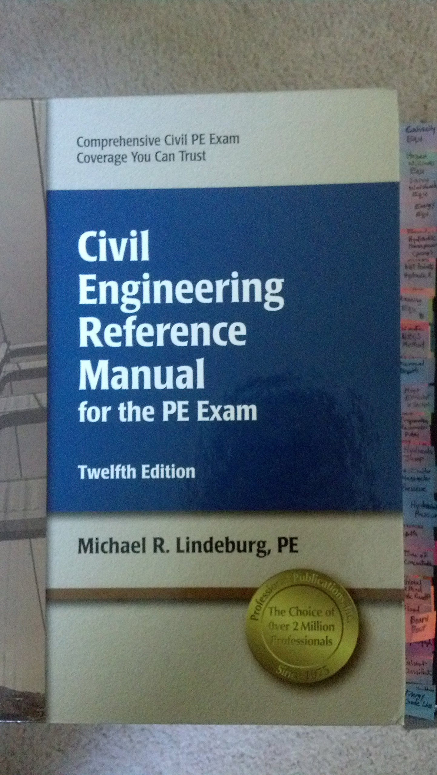 Civil Engineering Reference Manual for the PE Exam,Used