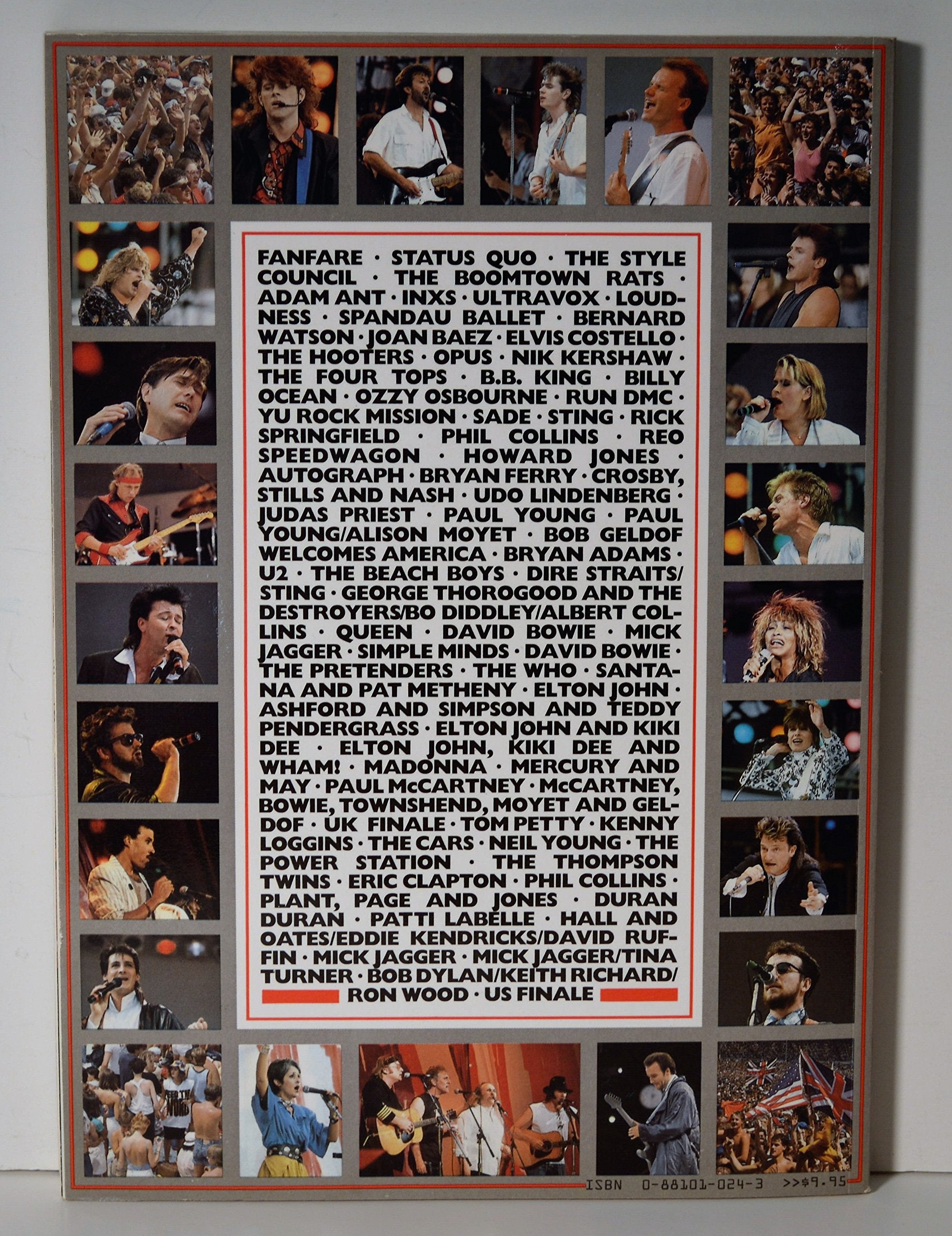 Live Aid: World Wide Concert Book,New