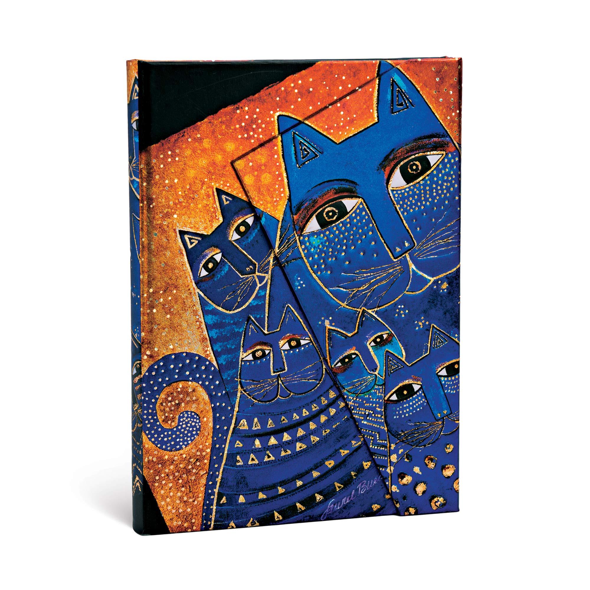 Mediterranean Cats Lined (Smythe Sewn Laurel Burch),Used