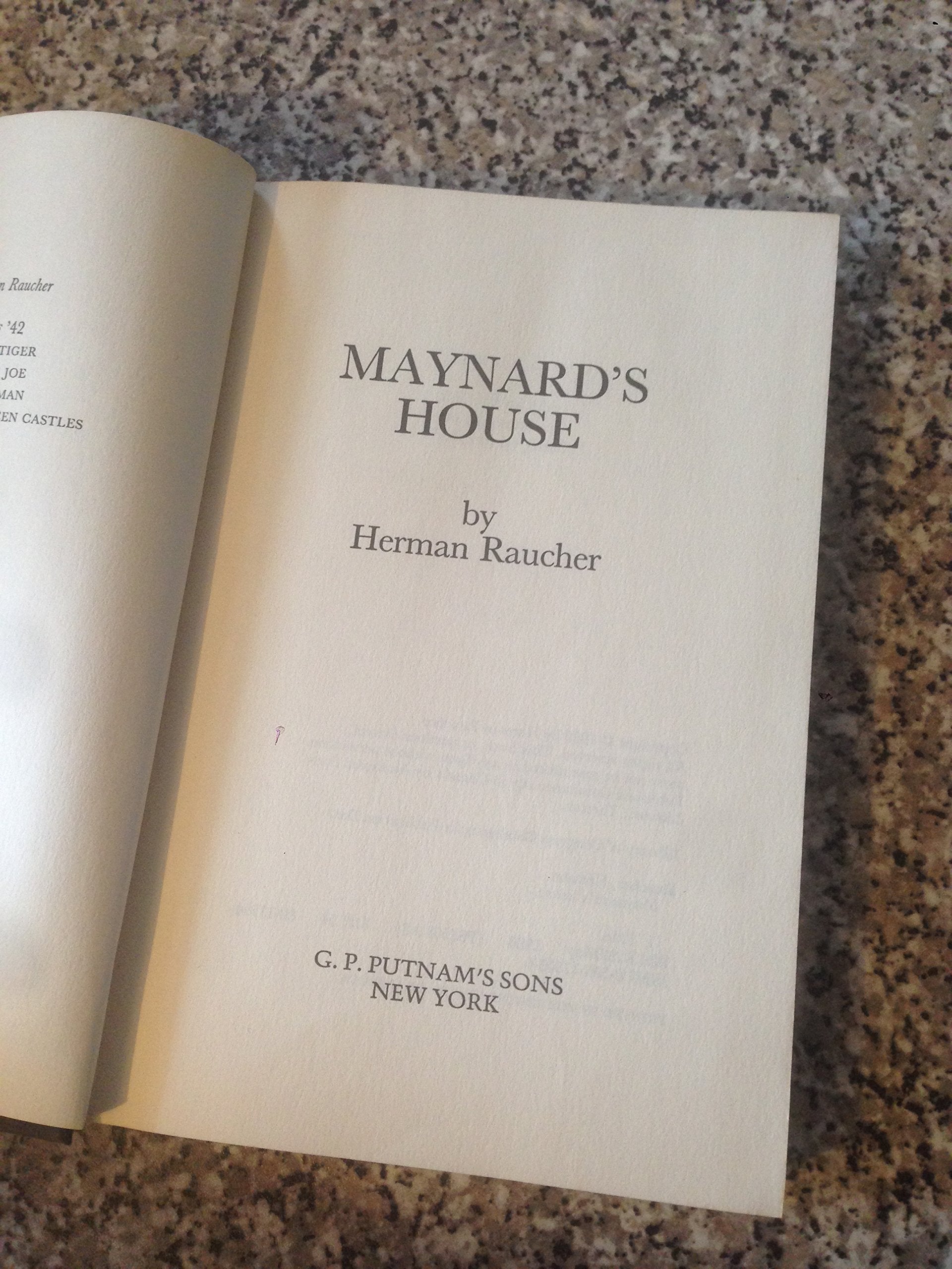 Maynard's House,Used