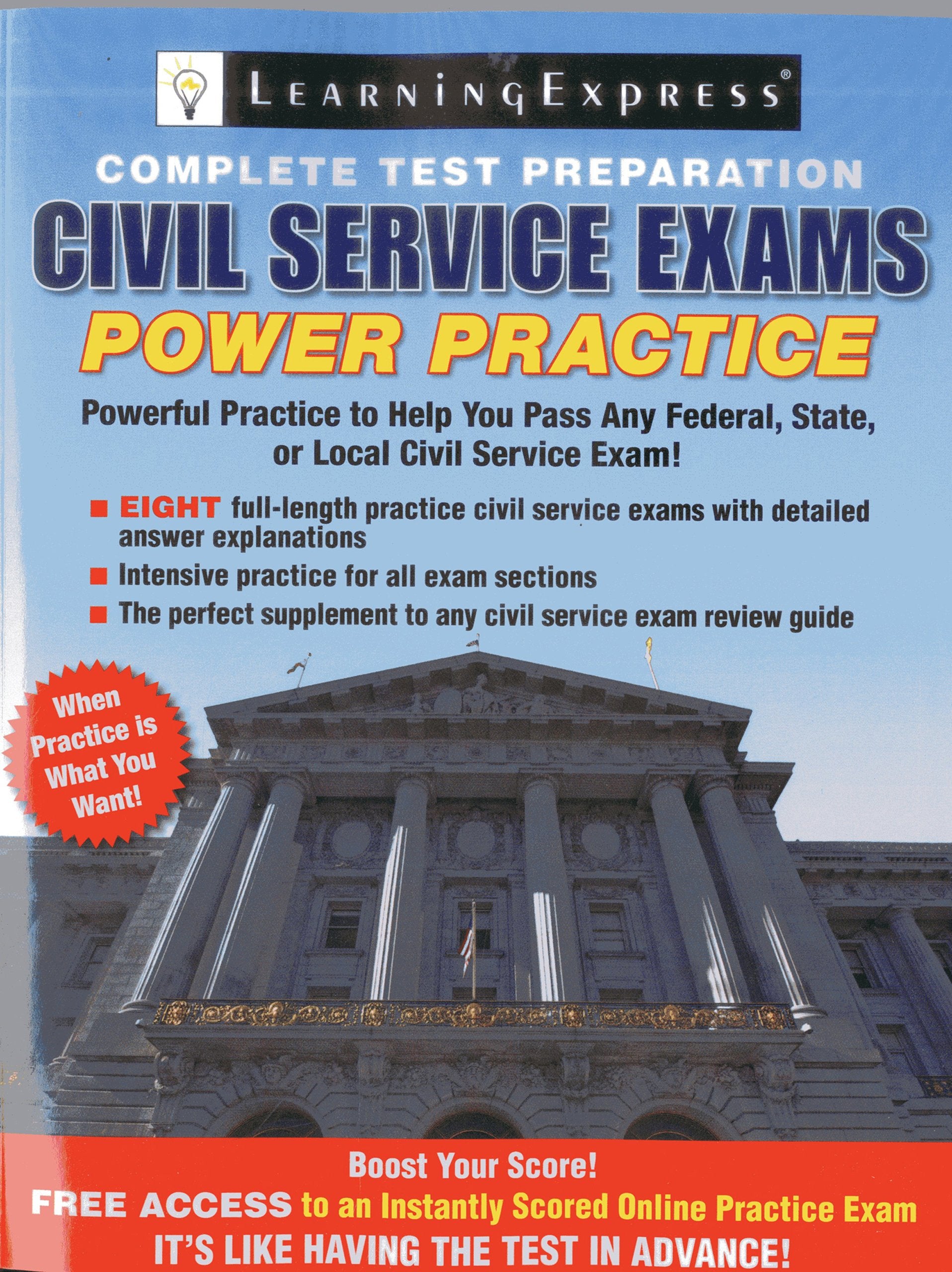 Civil Service Exams: Power Practice,Used