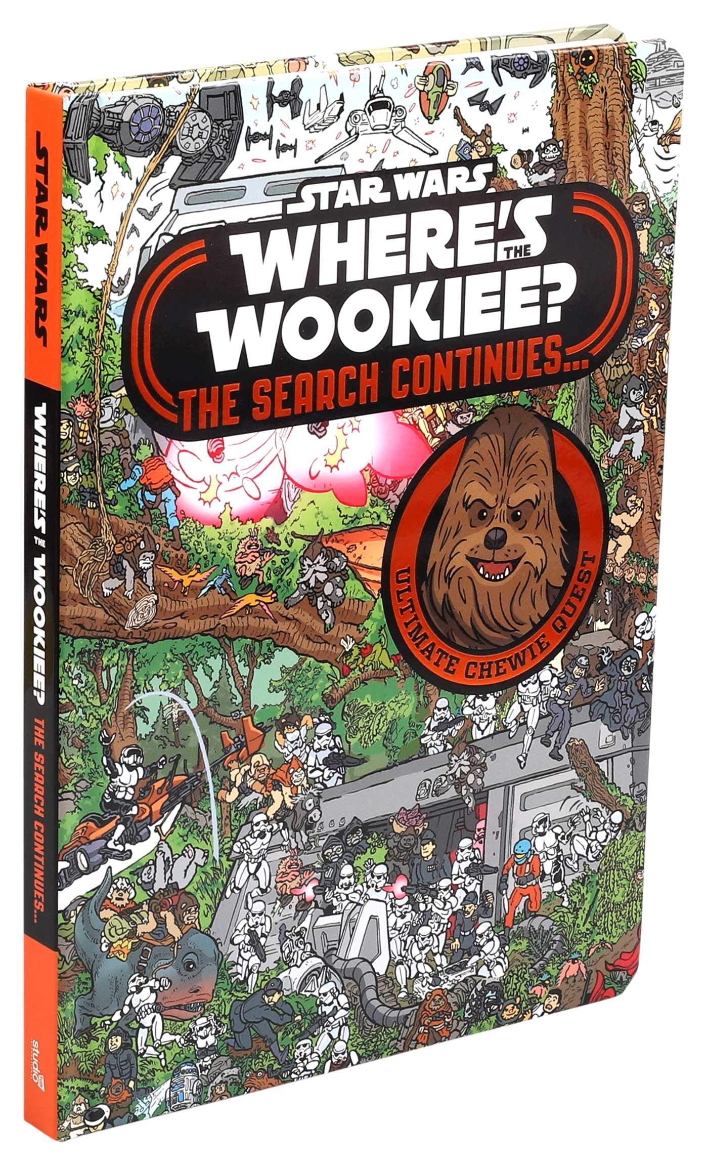 Star Wars: Where's the Wookiee? The Search Continues...: Ultimate Chewie Quest (Star Wars Search and Find),Used
