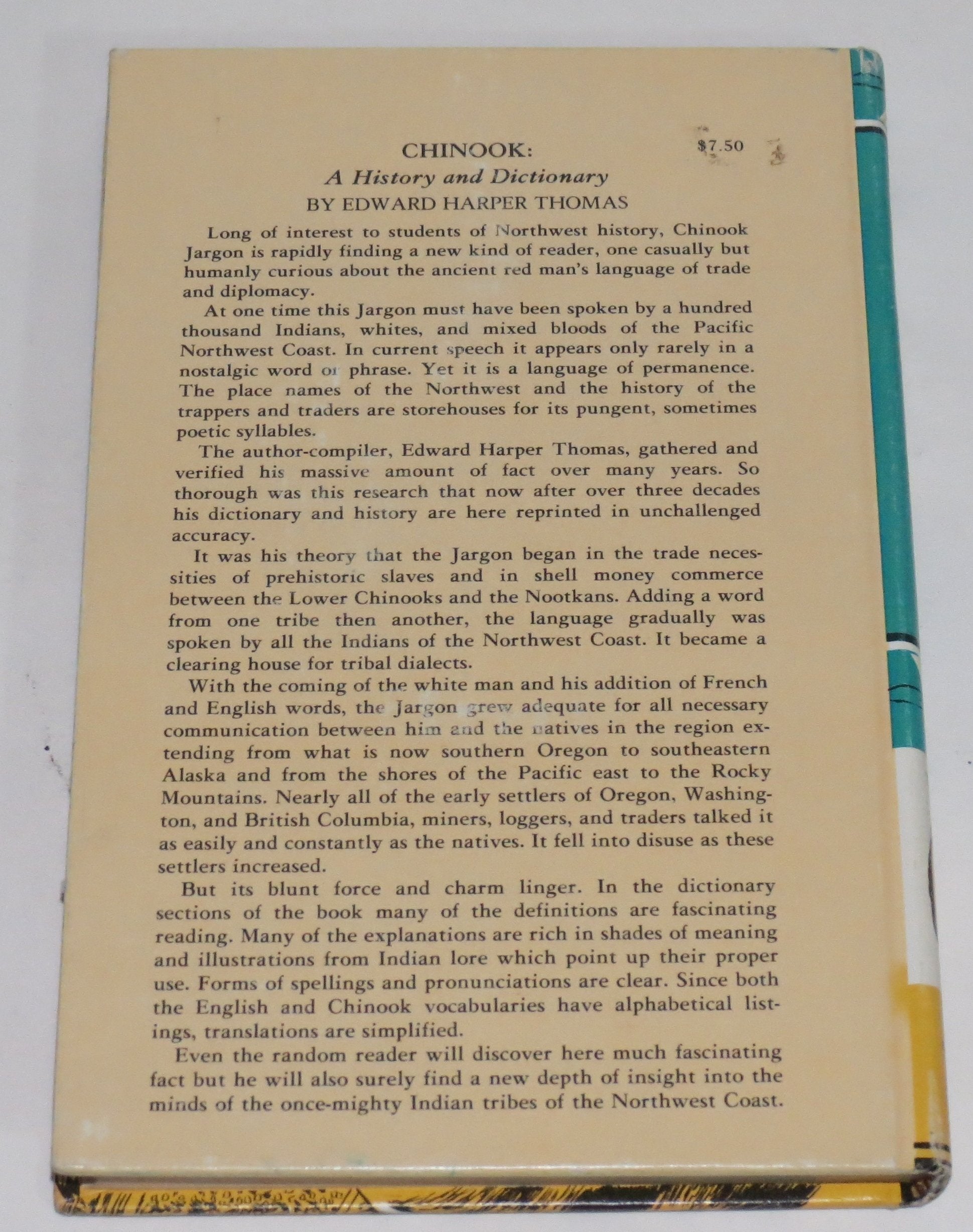 Chinook: A History and Dictionary,Used