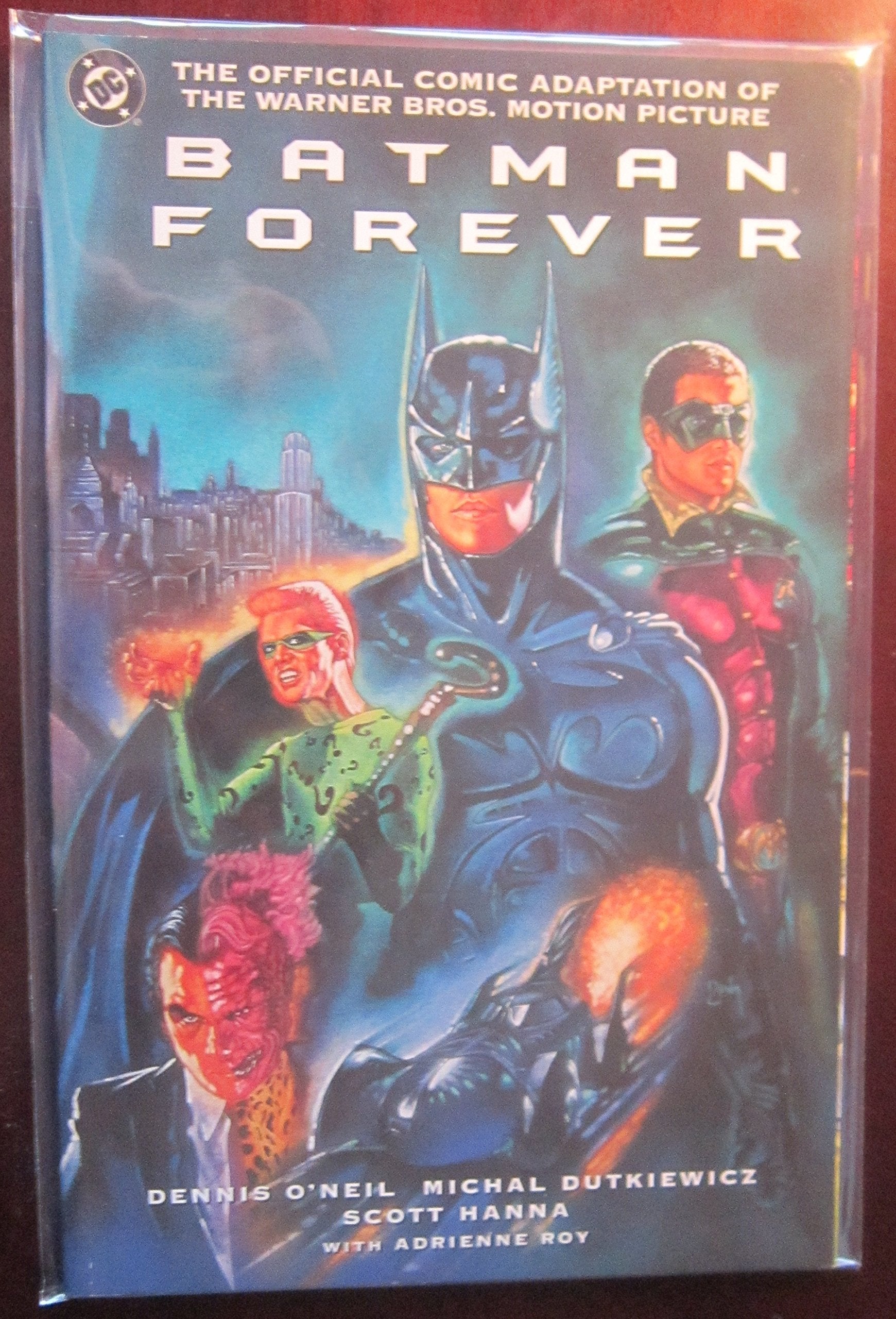 Batman Forever the Official Comic Adaptation of The Warner Bros. Motion Picture,Used