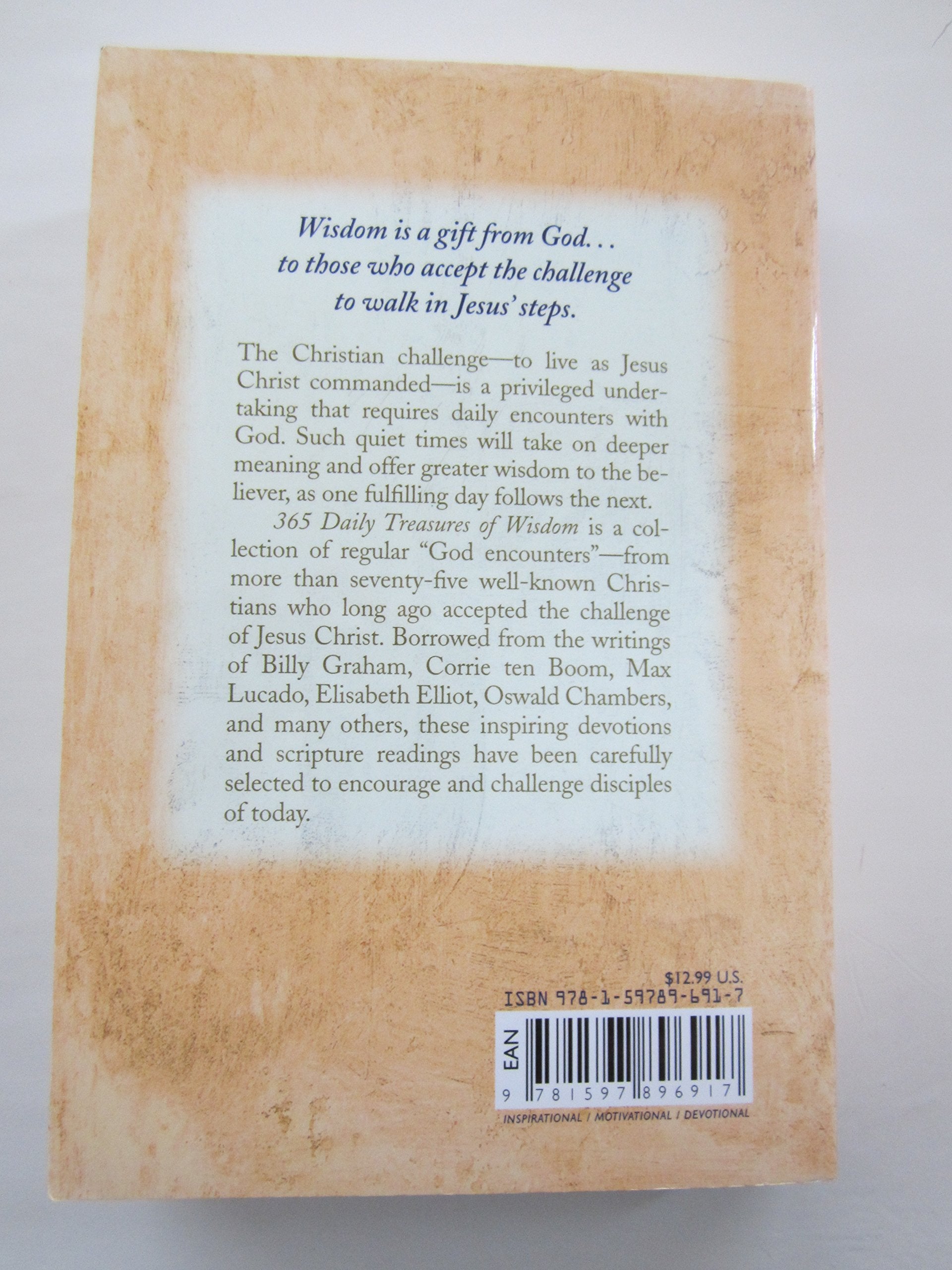 365 Daily Treasures Of Wisdom,Used