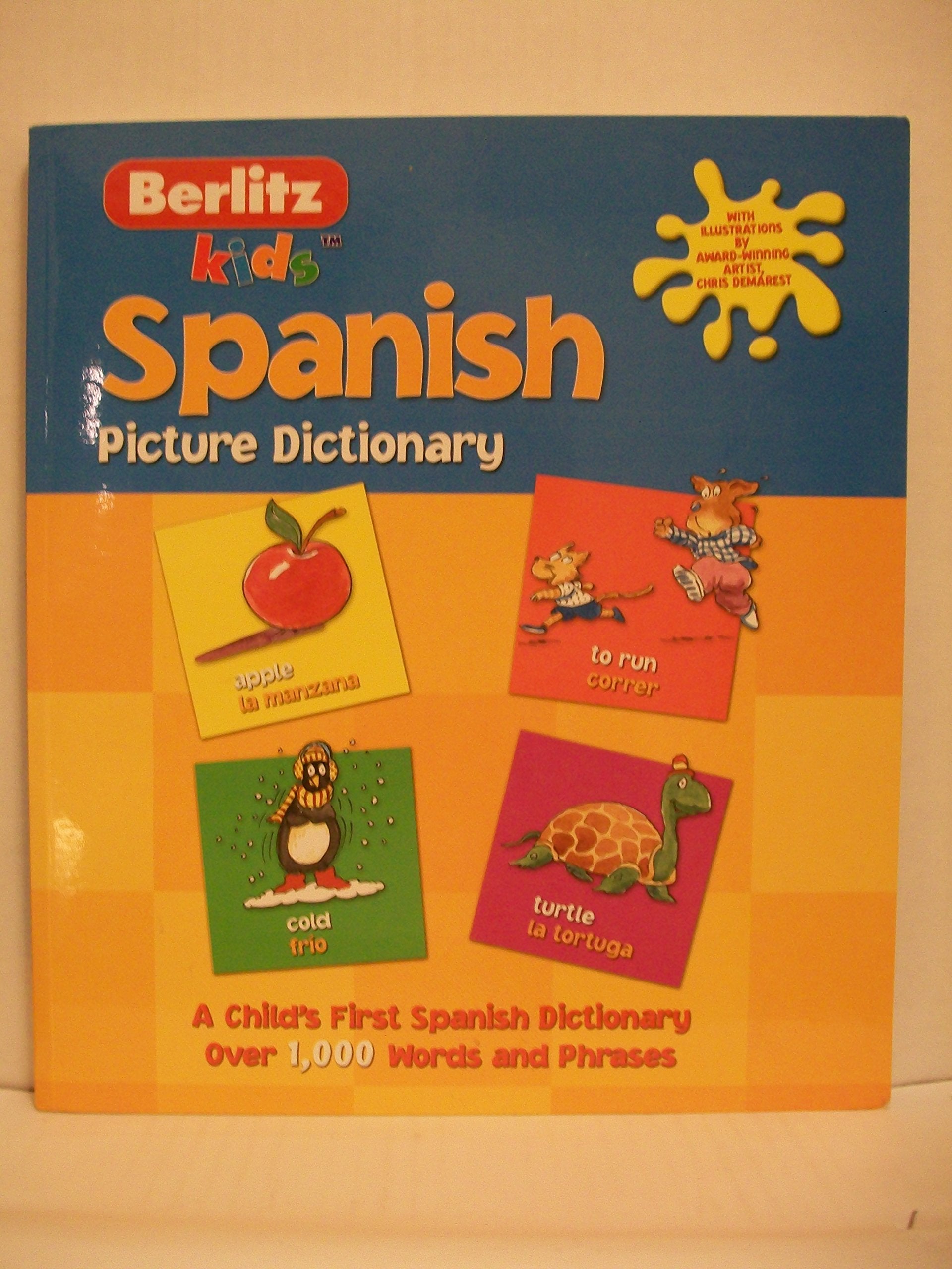 Spanish Picture Dictionary (Kids Picture Dictionary),New