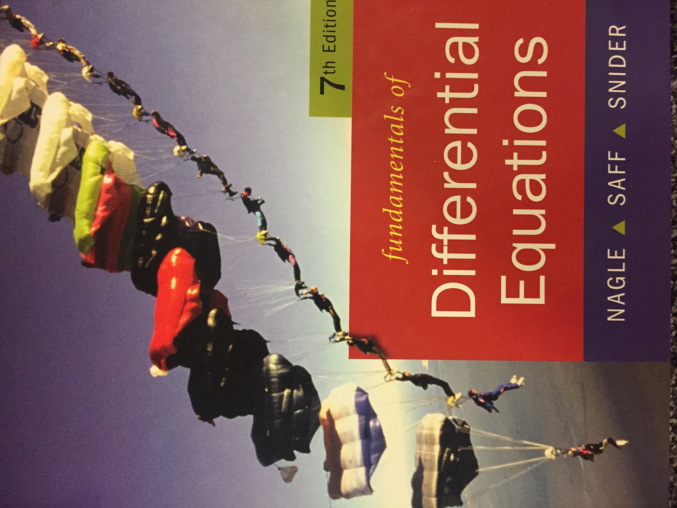 Fundamentals of Differential Equations bound with IDE CD (Saleable Package) (7th Edition),Used