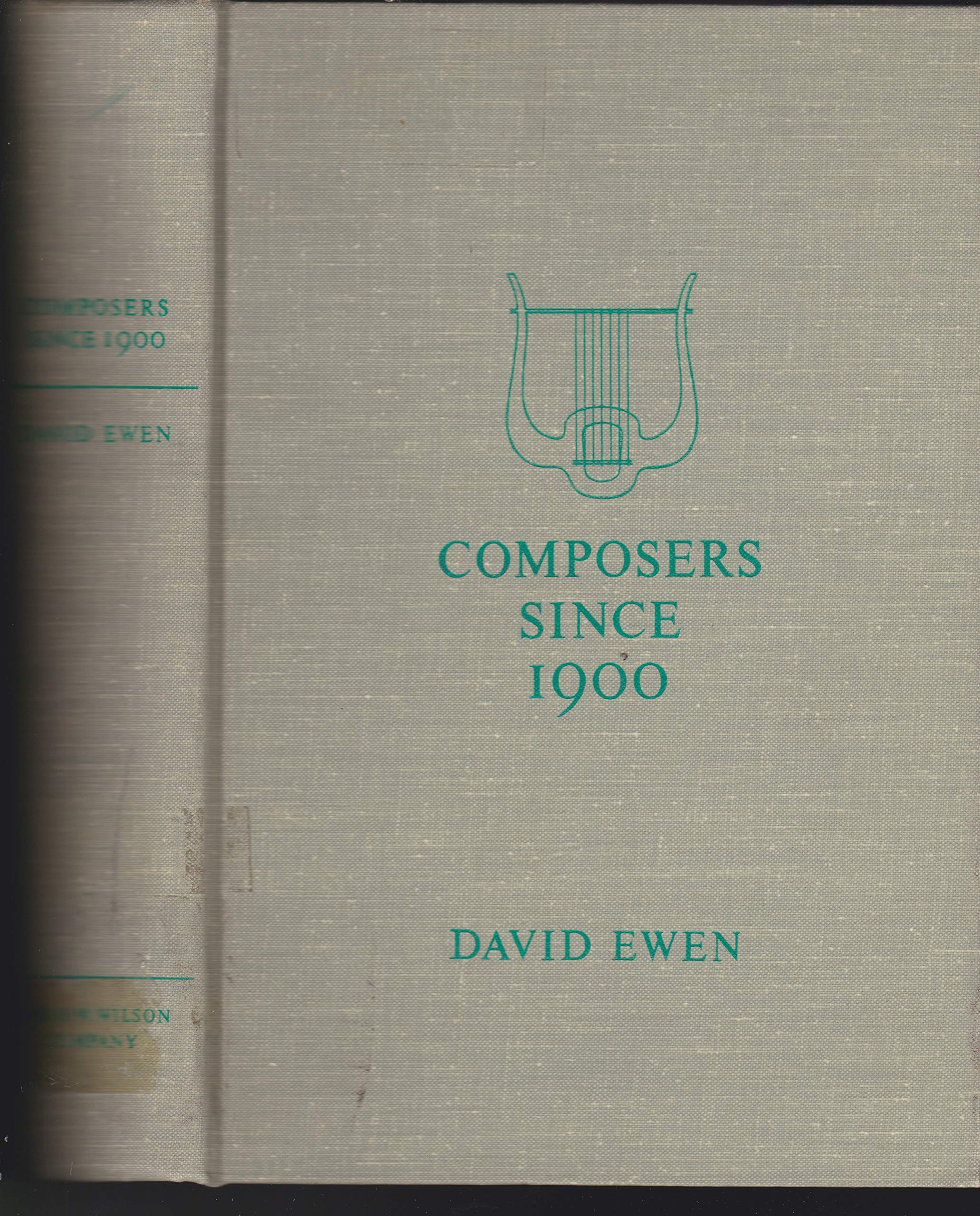 Composers Since 1900; A Biographical and Critical Guide.,Used