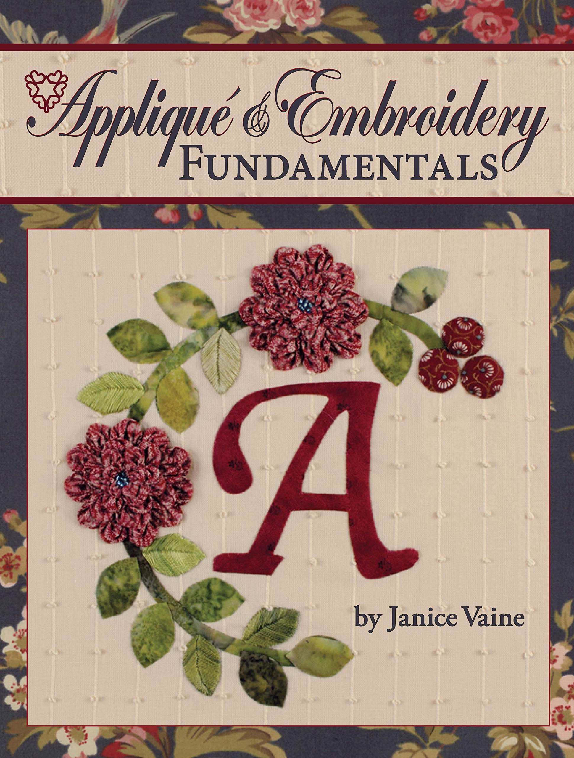 Applique & Embroidery Fundamentals: In the Classroom With Jan Vaine (Landauer),Used