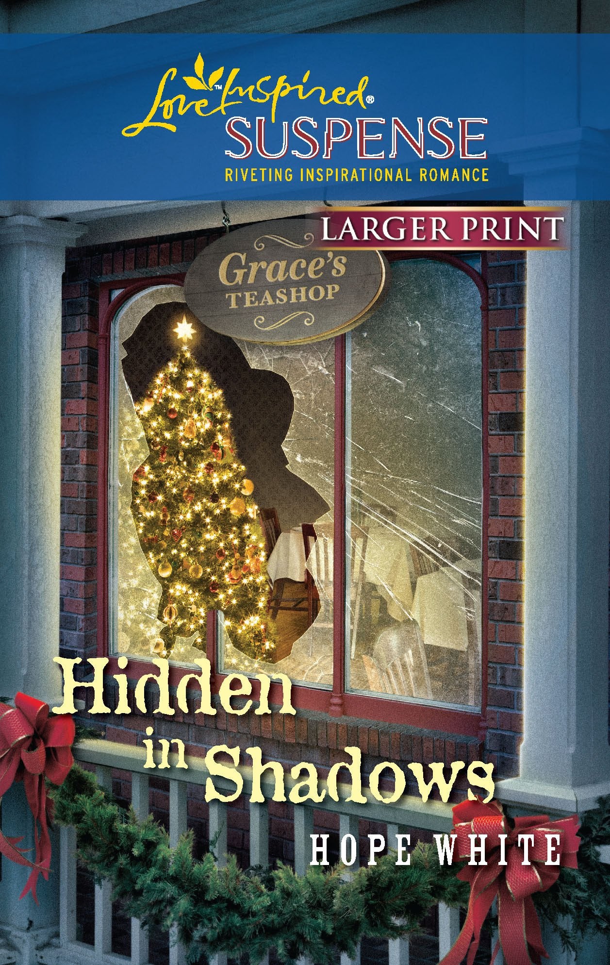 Hidden in Shadows (Larger Print Steeple Hill Love Inspired Suspense),Used