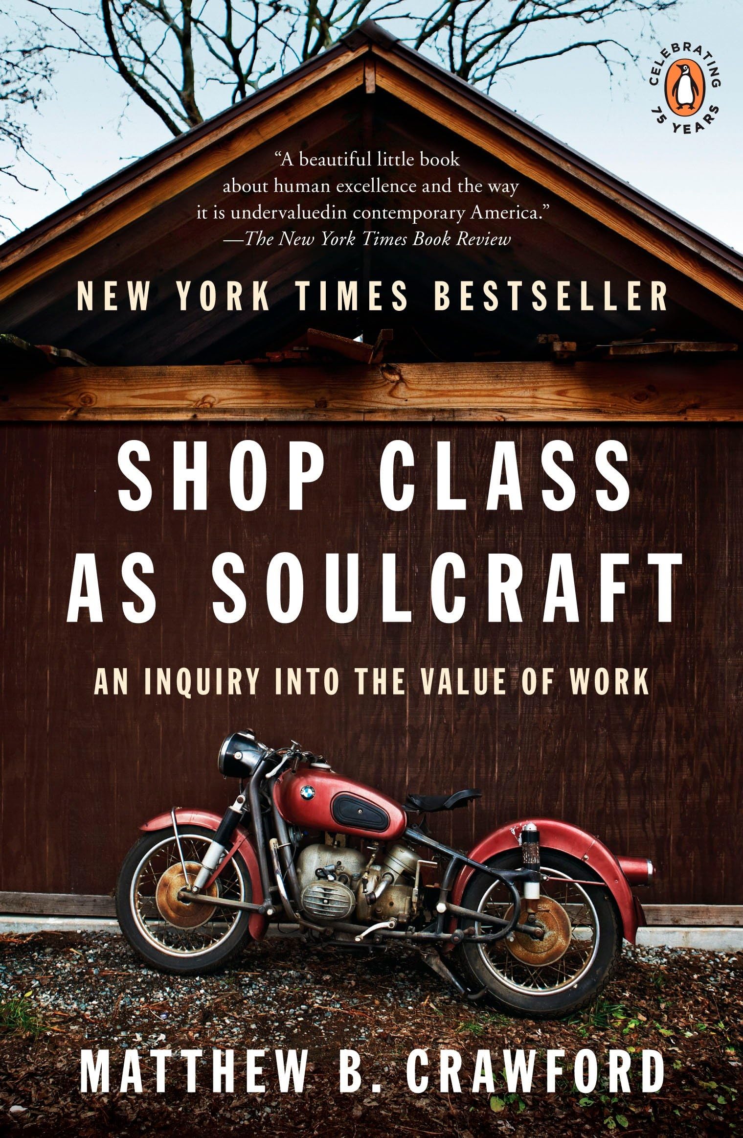 Shop Class As Soulcraft: An Inquiry Into The Value Of Work,New