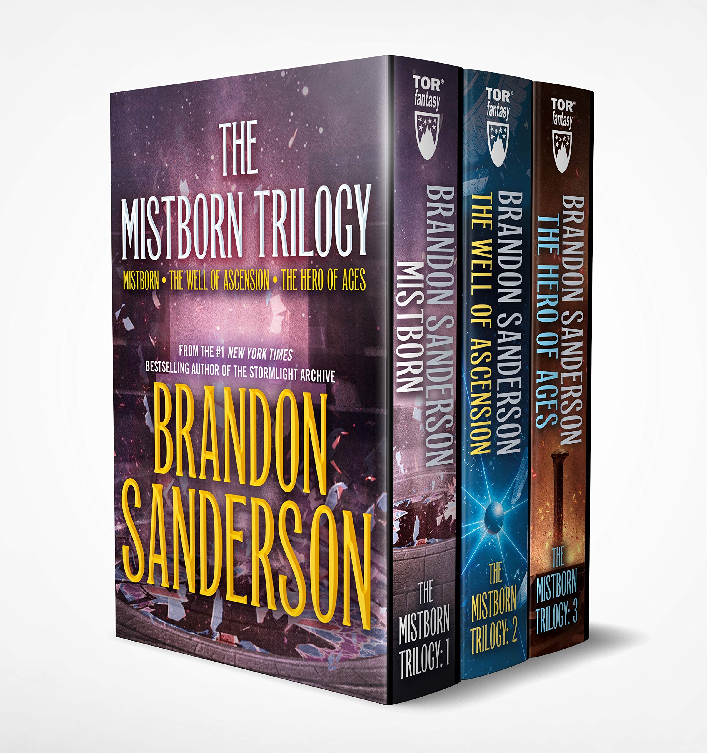 Mistborn Boxed Set I: The Well Of Ascension, Hero Of Ages (The Mistborn Saga),New