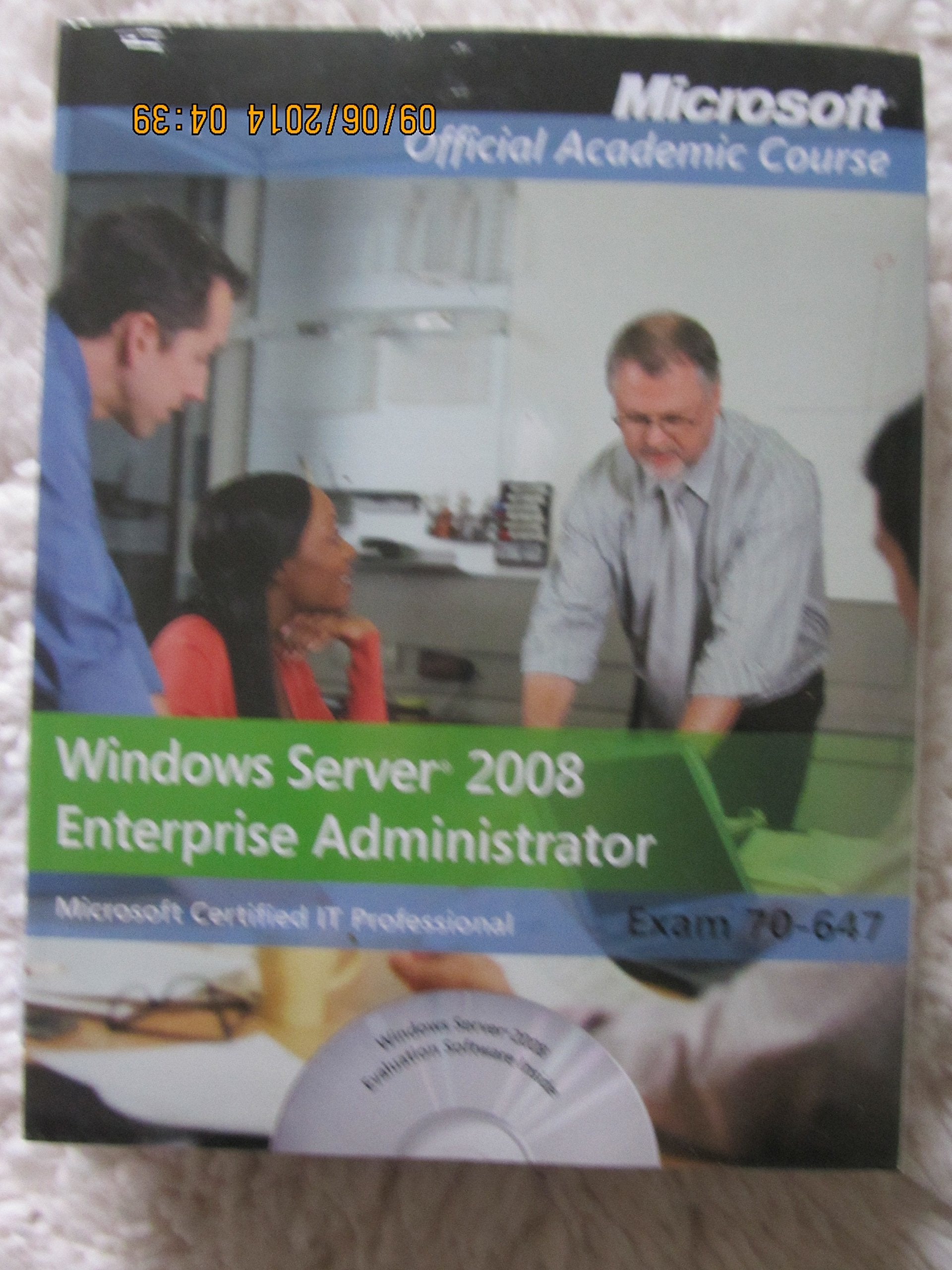 Exam 70647: Windows Server 2008 Enterprise Administrator With Lab Manual Set,New
