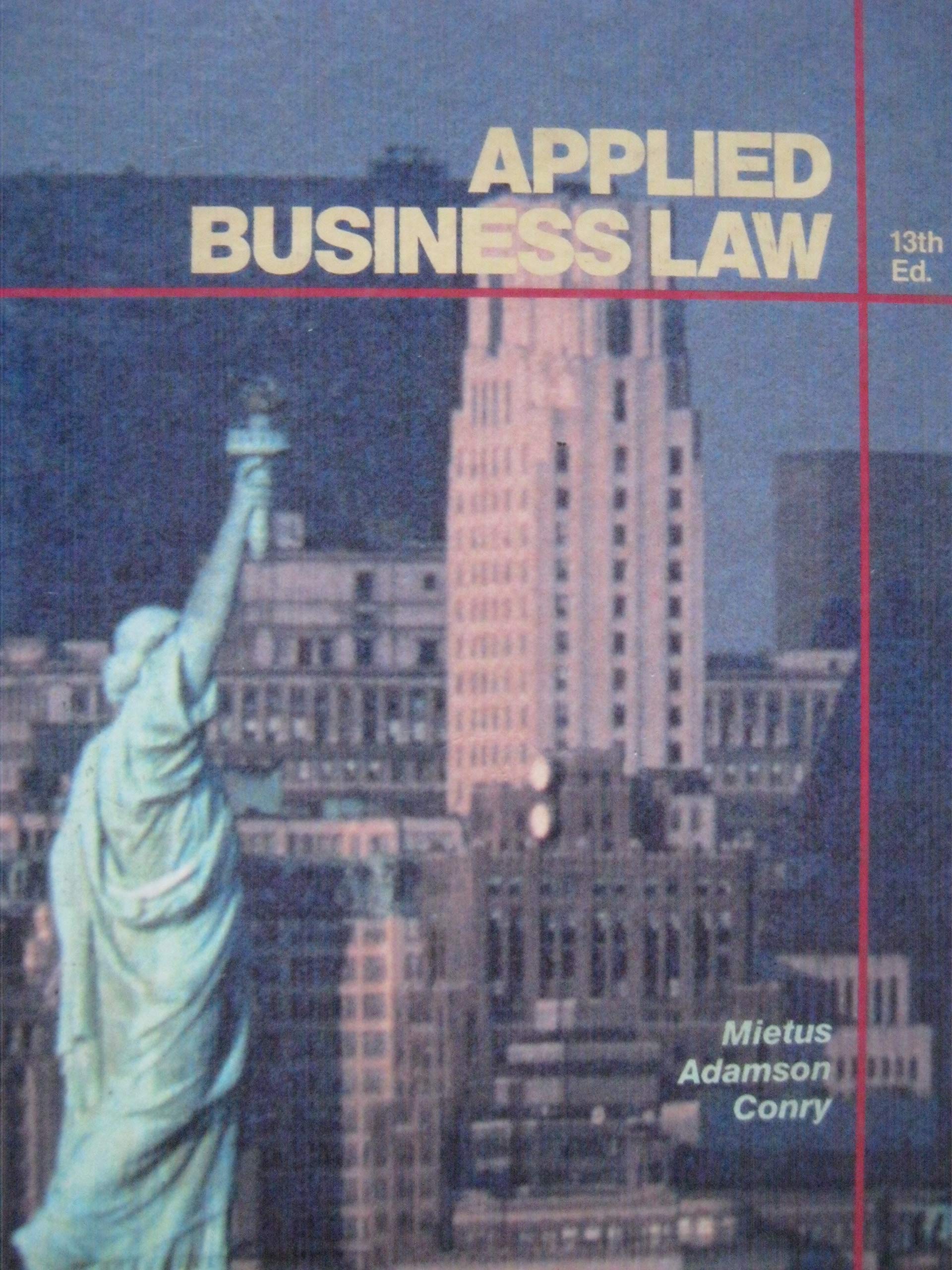 Applied Business Law-new
