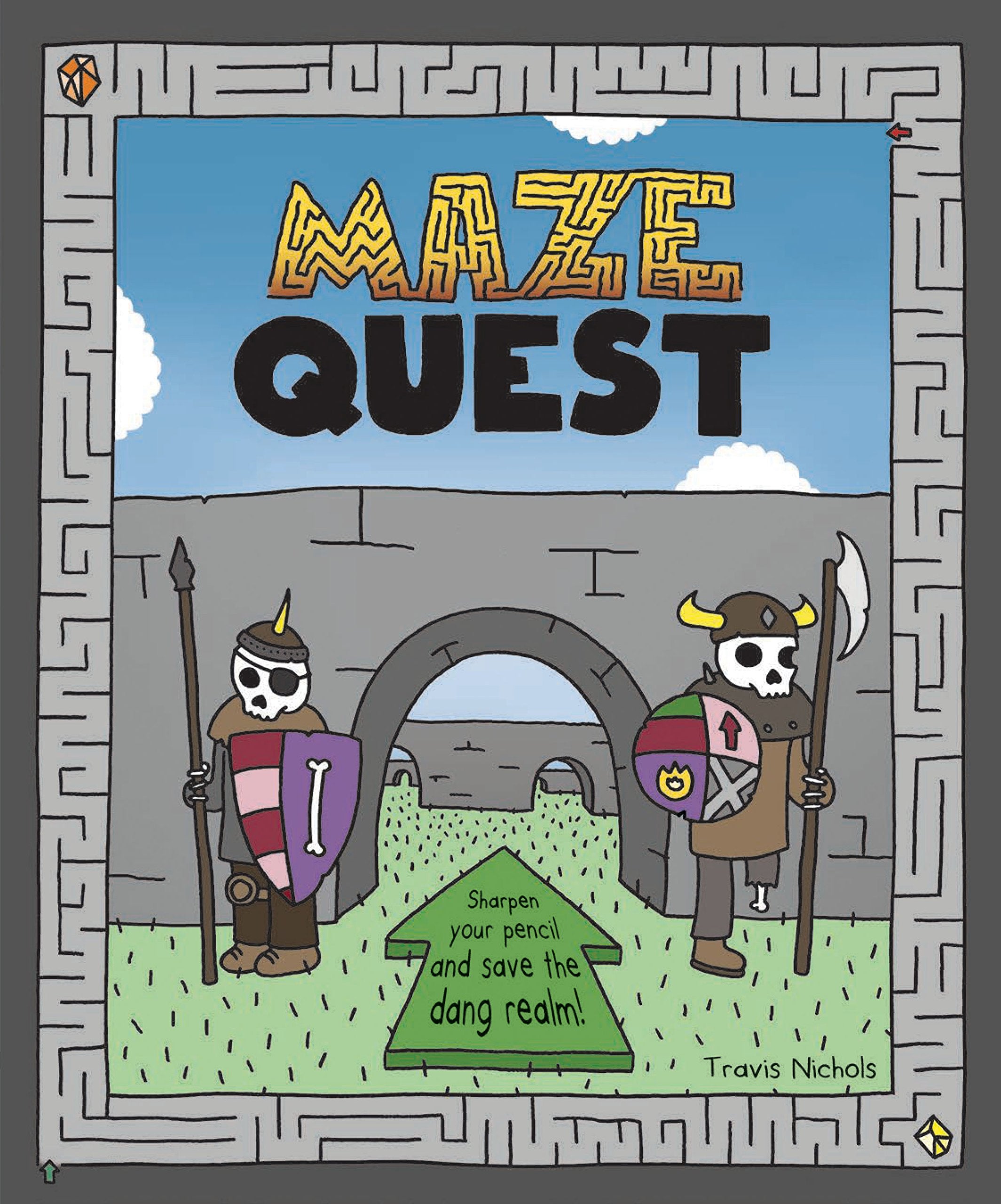 Maze Quest: (Adventure Books For Kids, Children?S Fantasy Books, Interactive Kids Books, Activity Book For Kids)