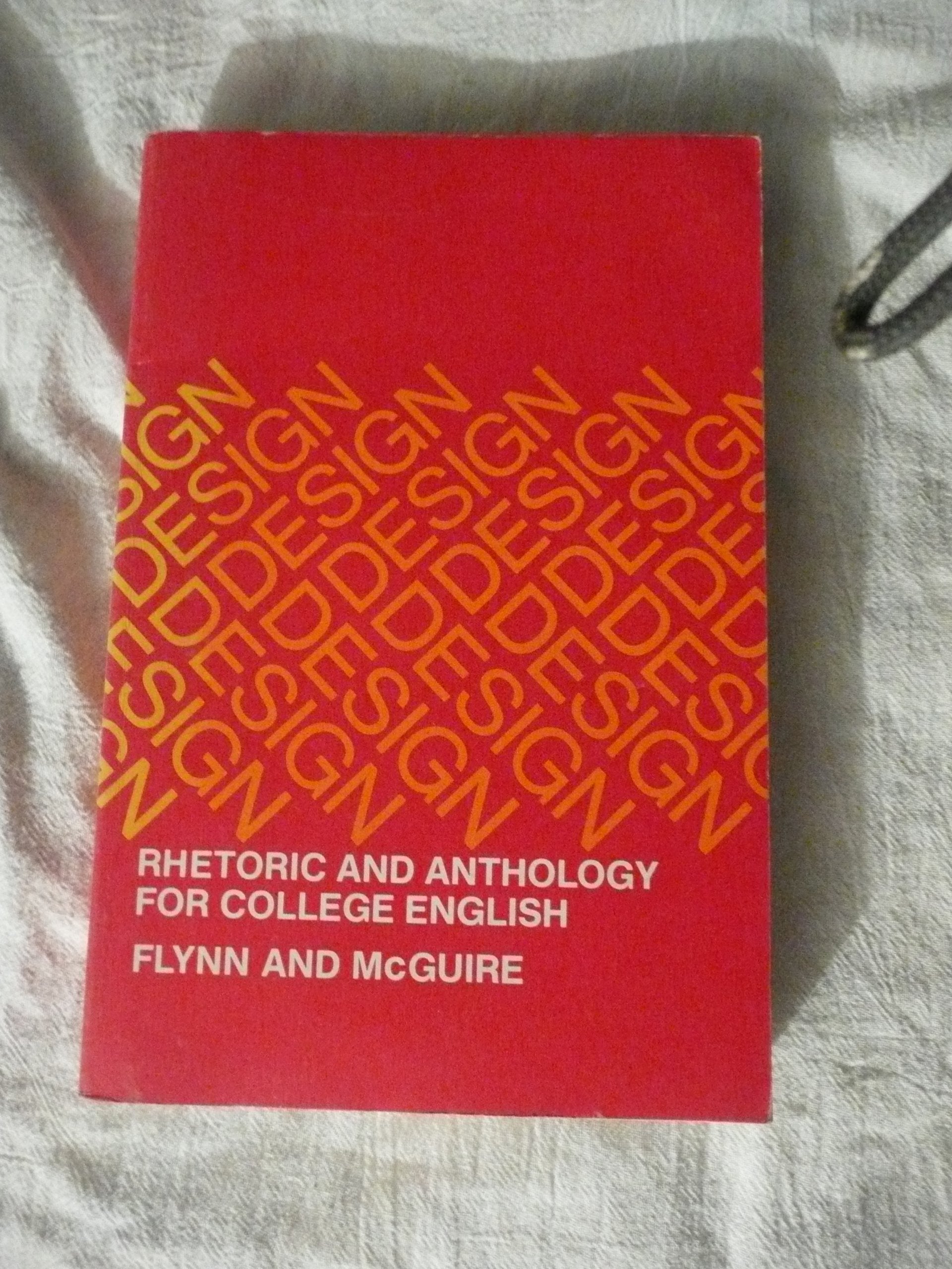 Design; rhetoric and anthology for college English,Used