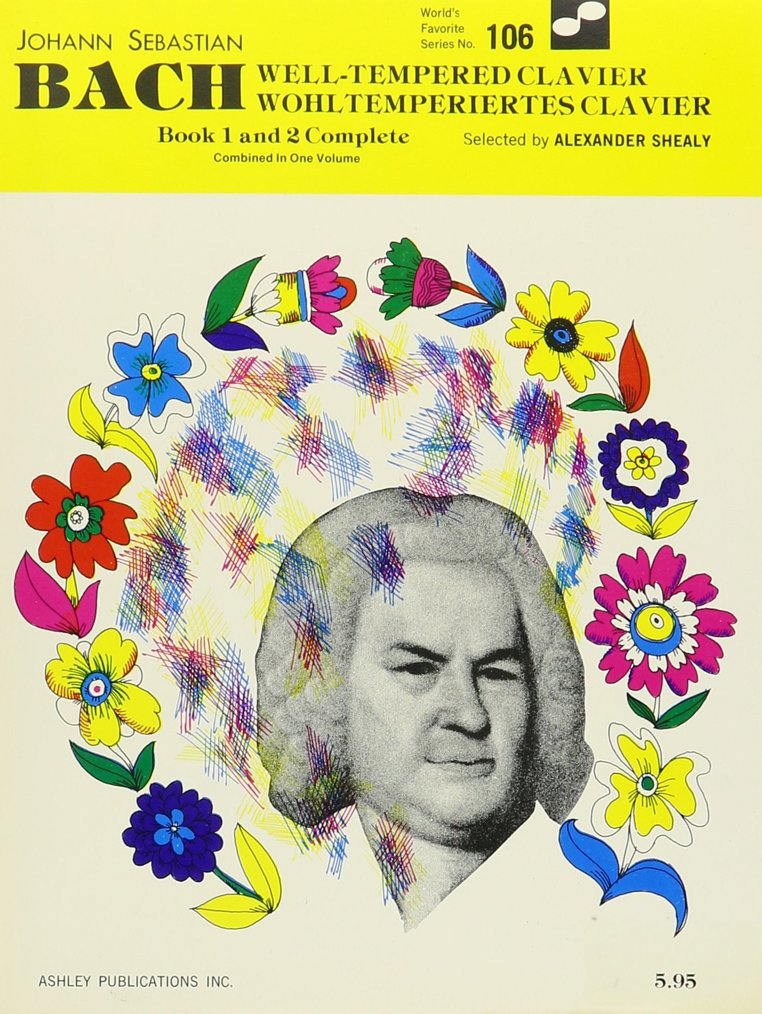 Johann Sebastian Bach Well Tempered Clavier: World'S Favorite Series Volume 106,Used