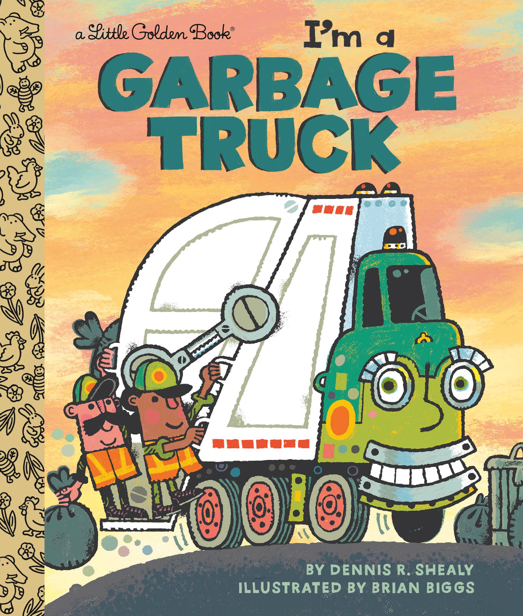 I'M A Garbage Truck (Little Golden Book),New