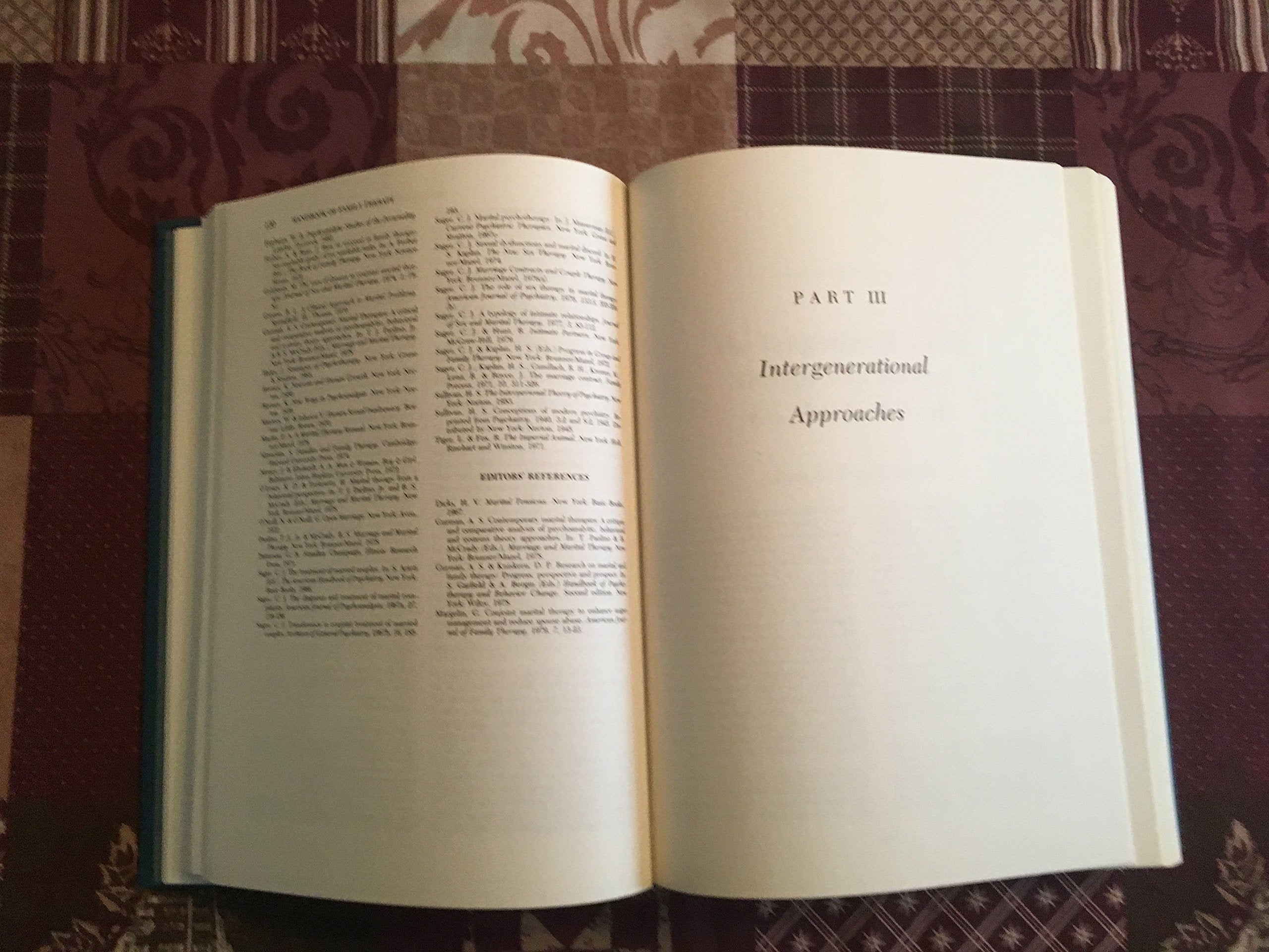 Handbook Of Family Therapy,Used