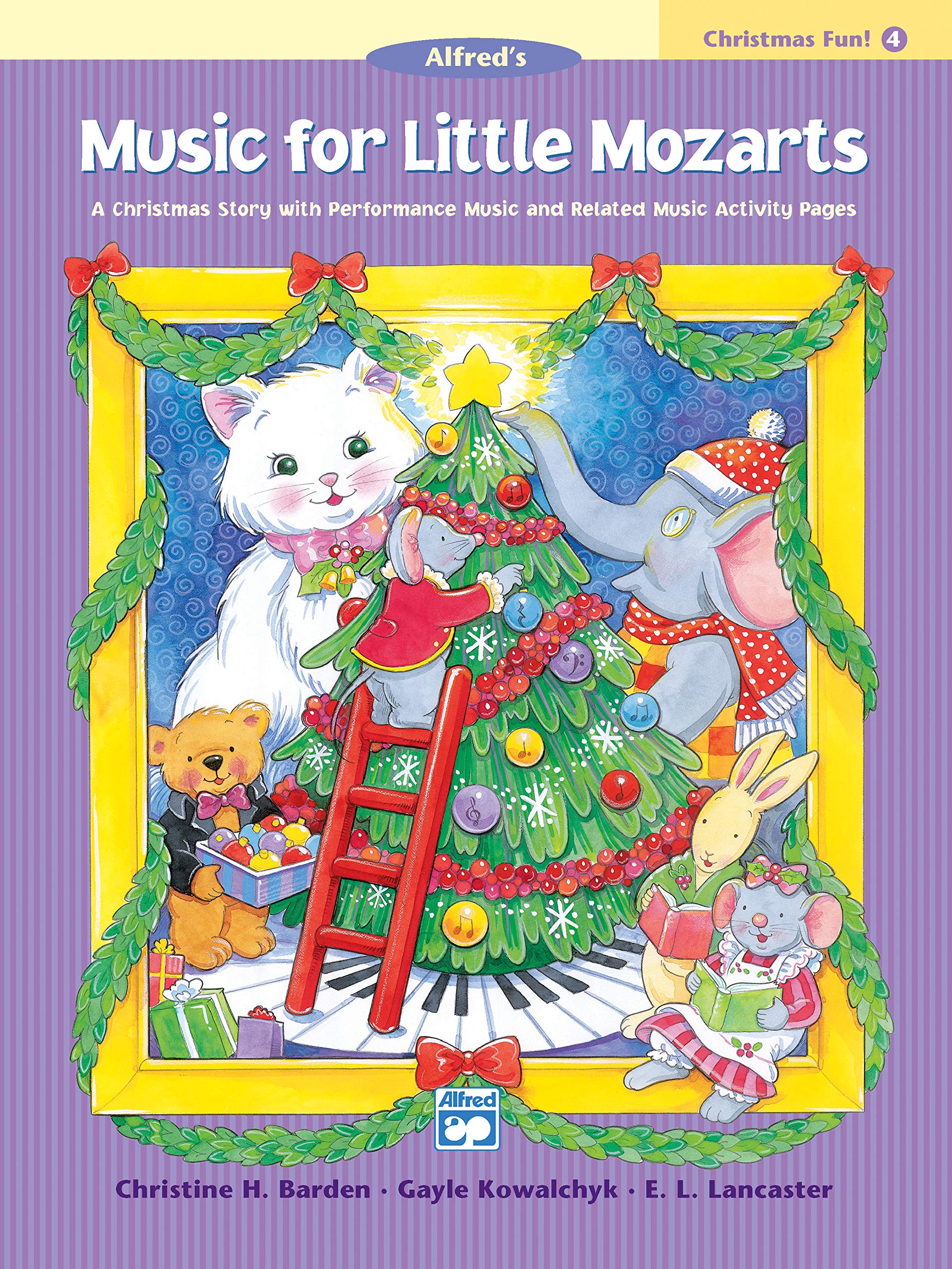 Music for Little Mozarts Christmas Fun, Bk 4: A Christmas Story with Performance Music and Related Music Activity Pages (Music f,Used